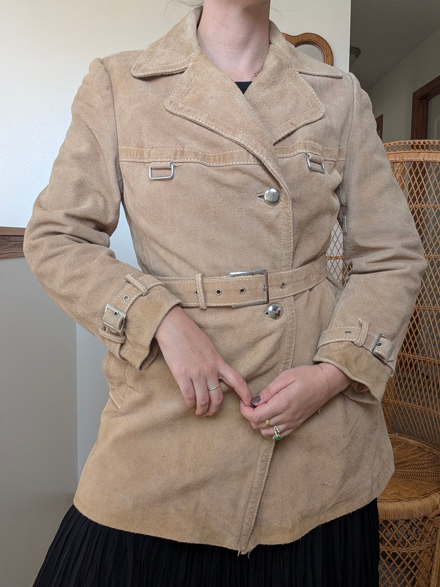 1970s leather jacket Rad Bonnie's Vintage
