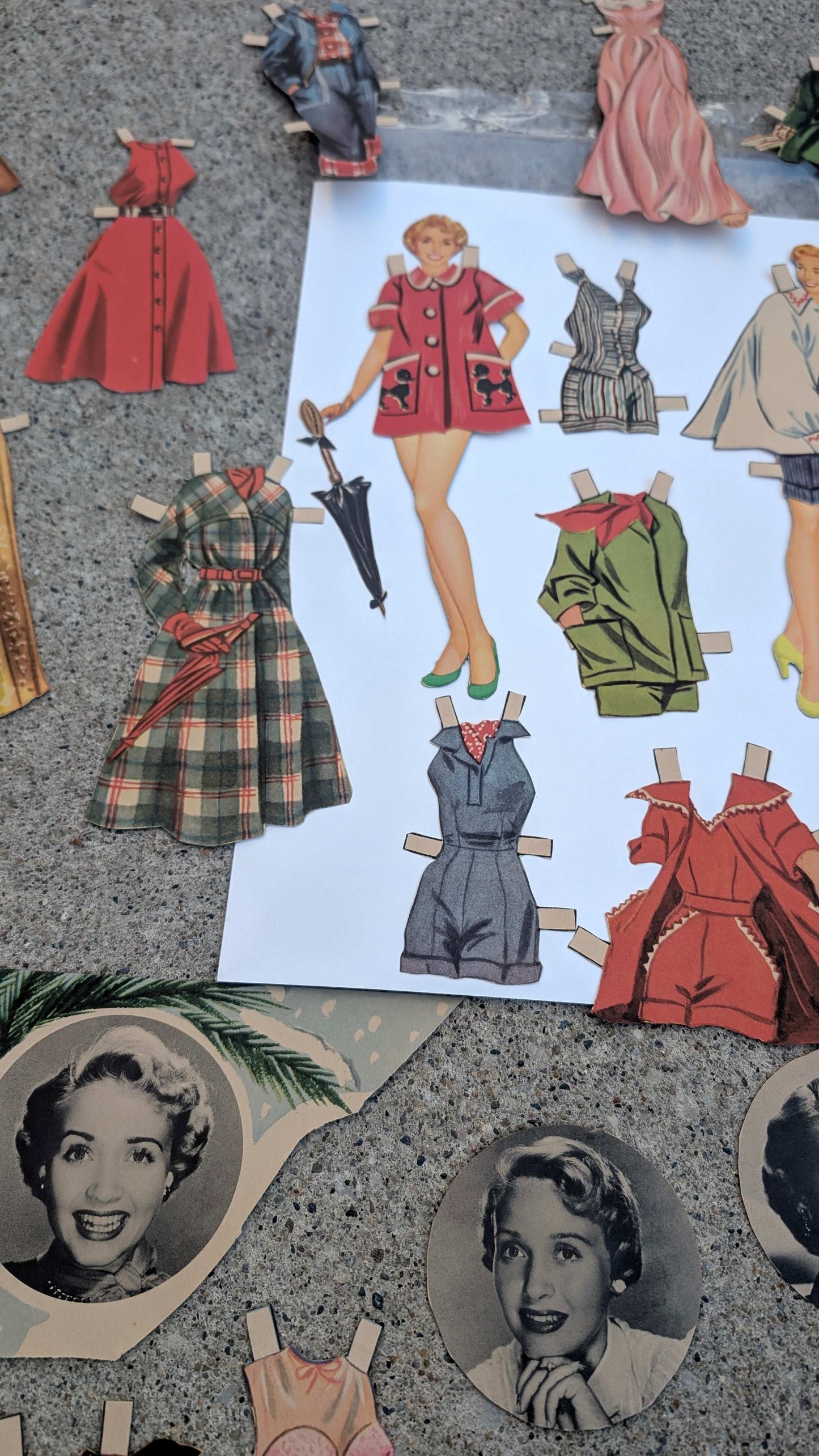Vintage Jane Powell paper doll set paper dolls Rad Bonnie's Vintage