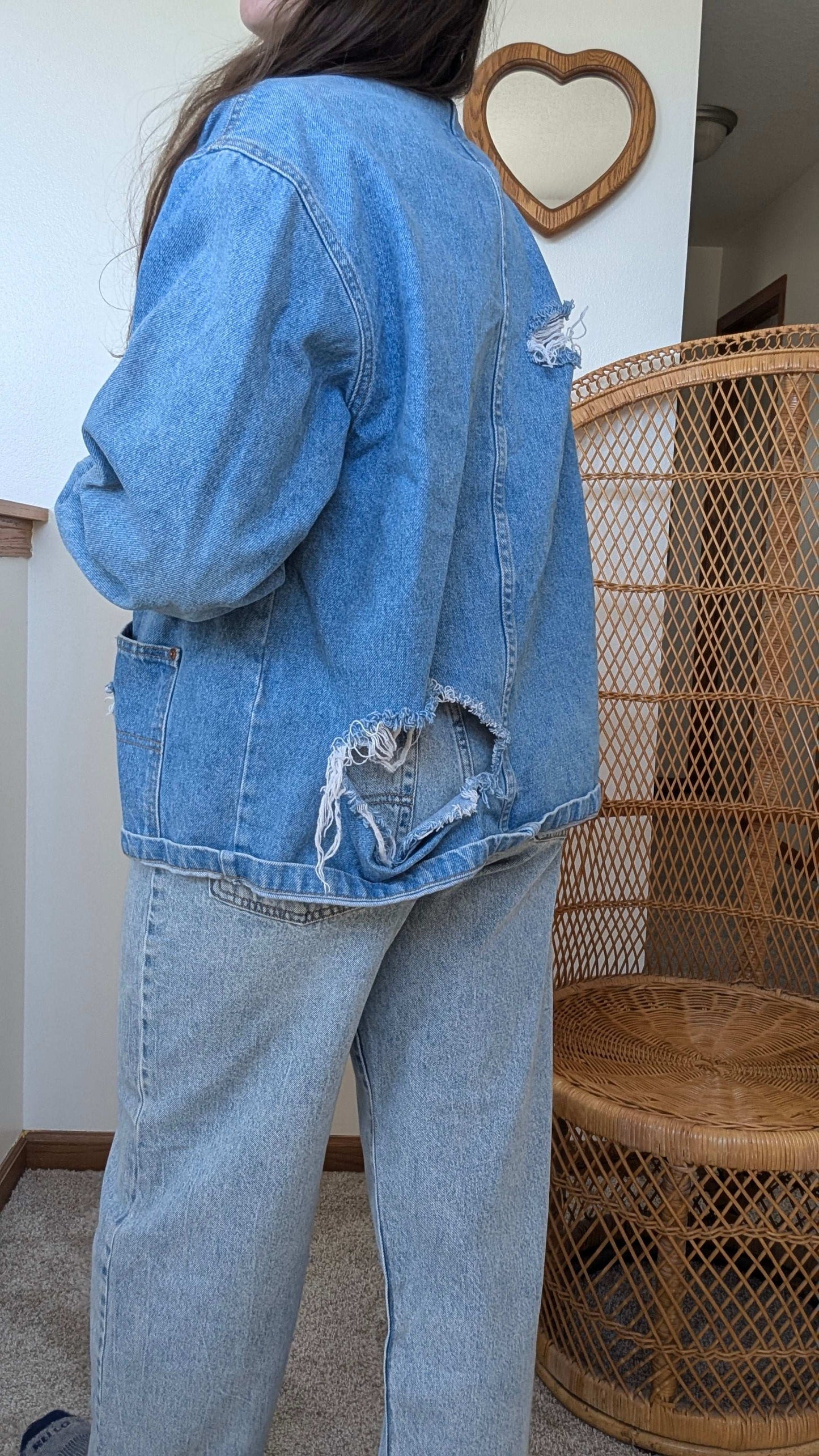 1980s denim jacket Jacket Rad Bonnie's Vintage