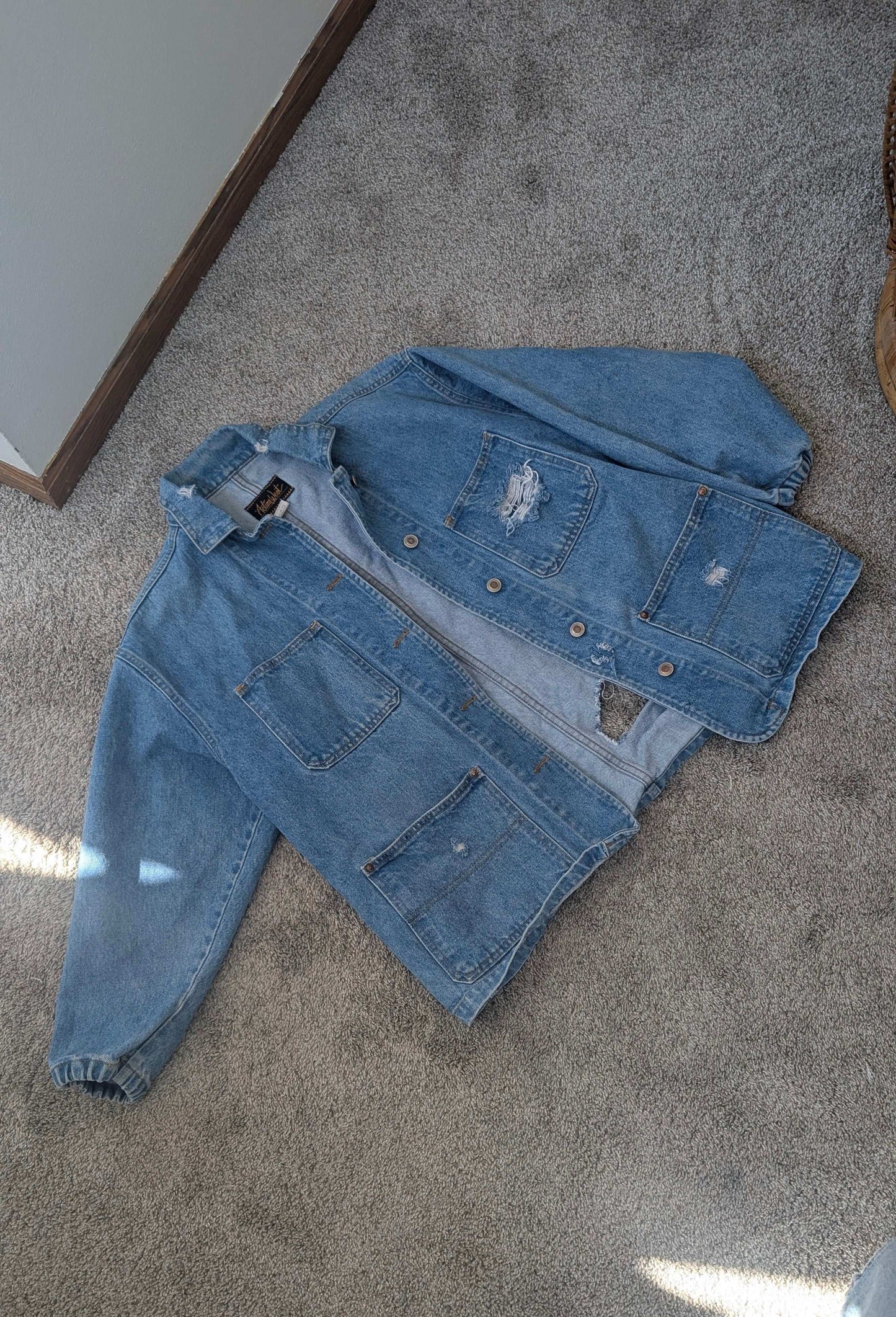 1980s denim jacket Jacket Rad Bonnie's Vintage