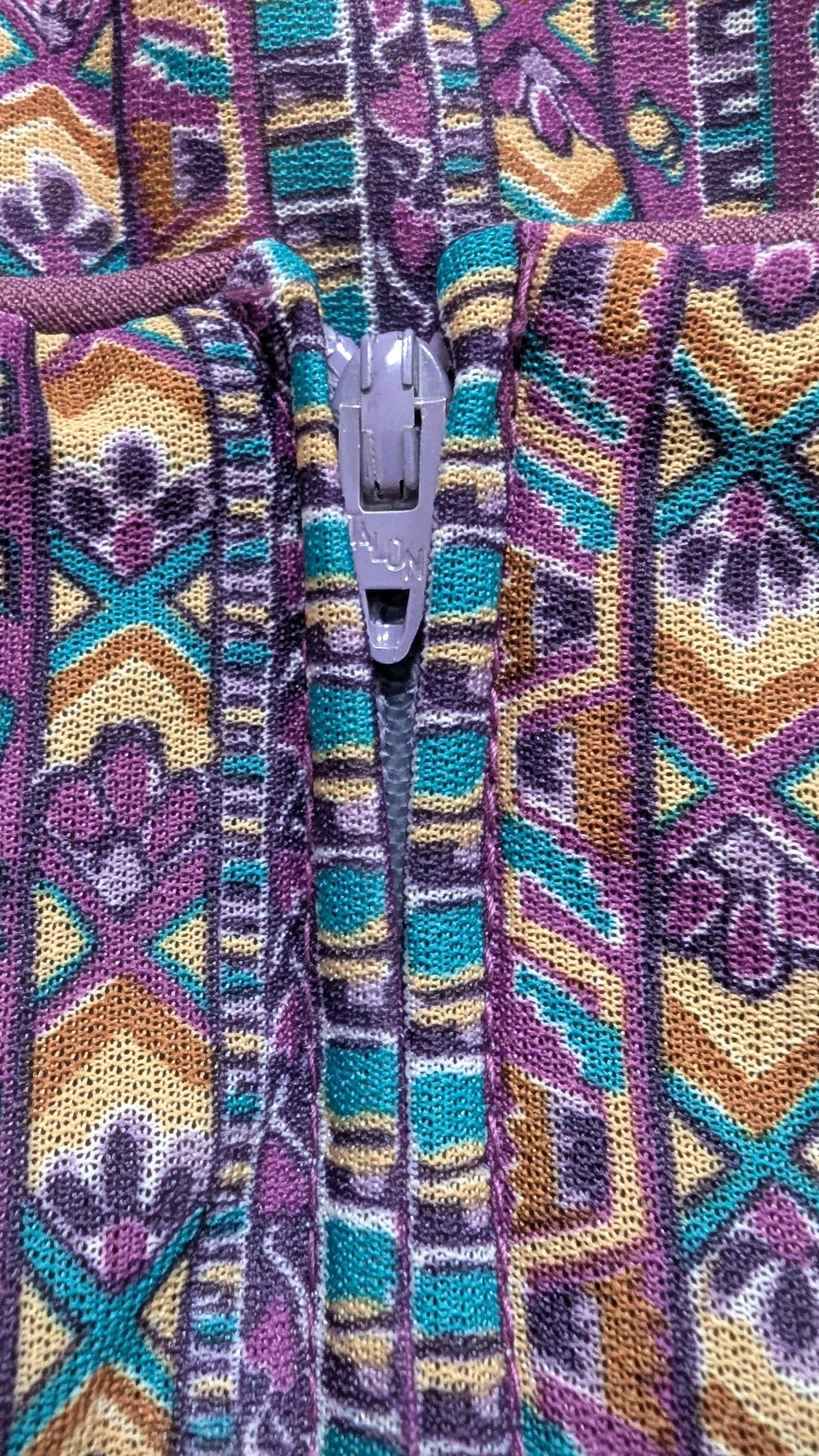 1970s abstract dress Dress Rad Bonnie's Vintage