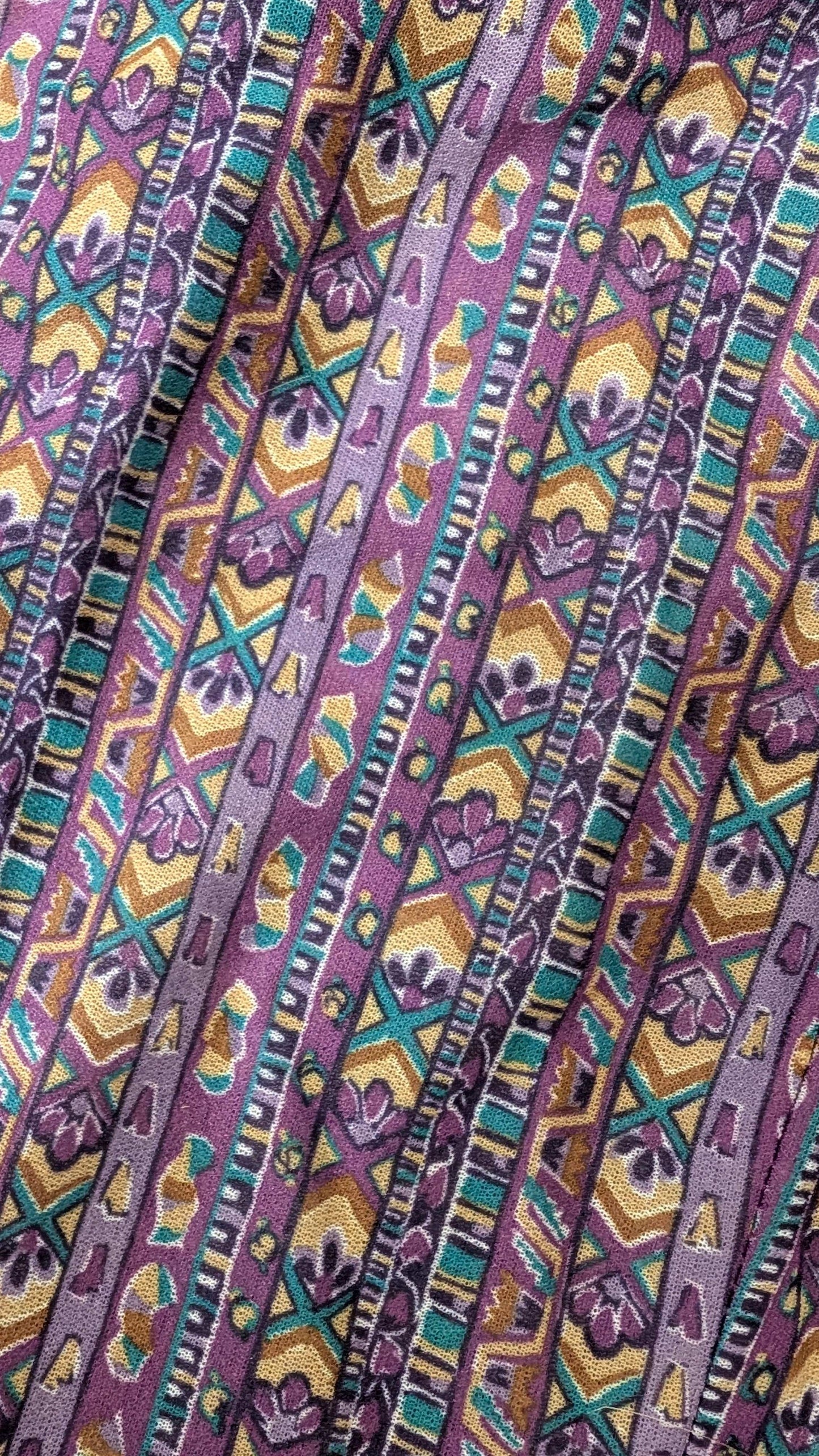 1970s abstract dress Dress Rad Bonnie's Vintage