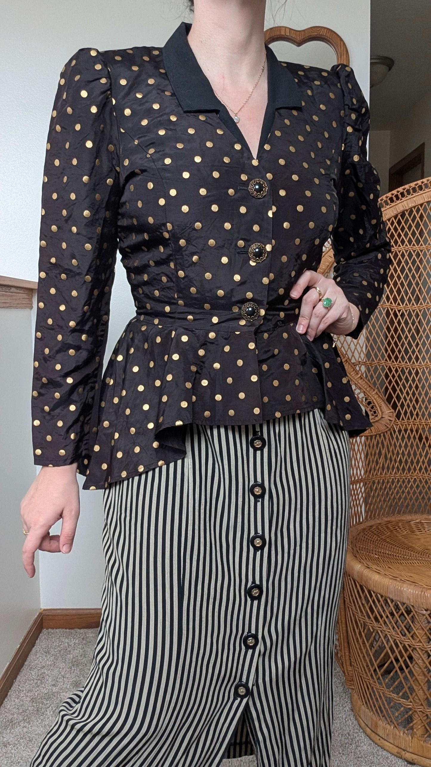 1980s does 40s blazer blazer Rad Bonnie's Vintage