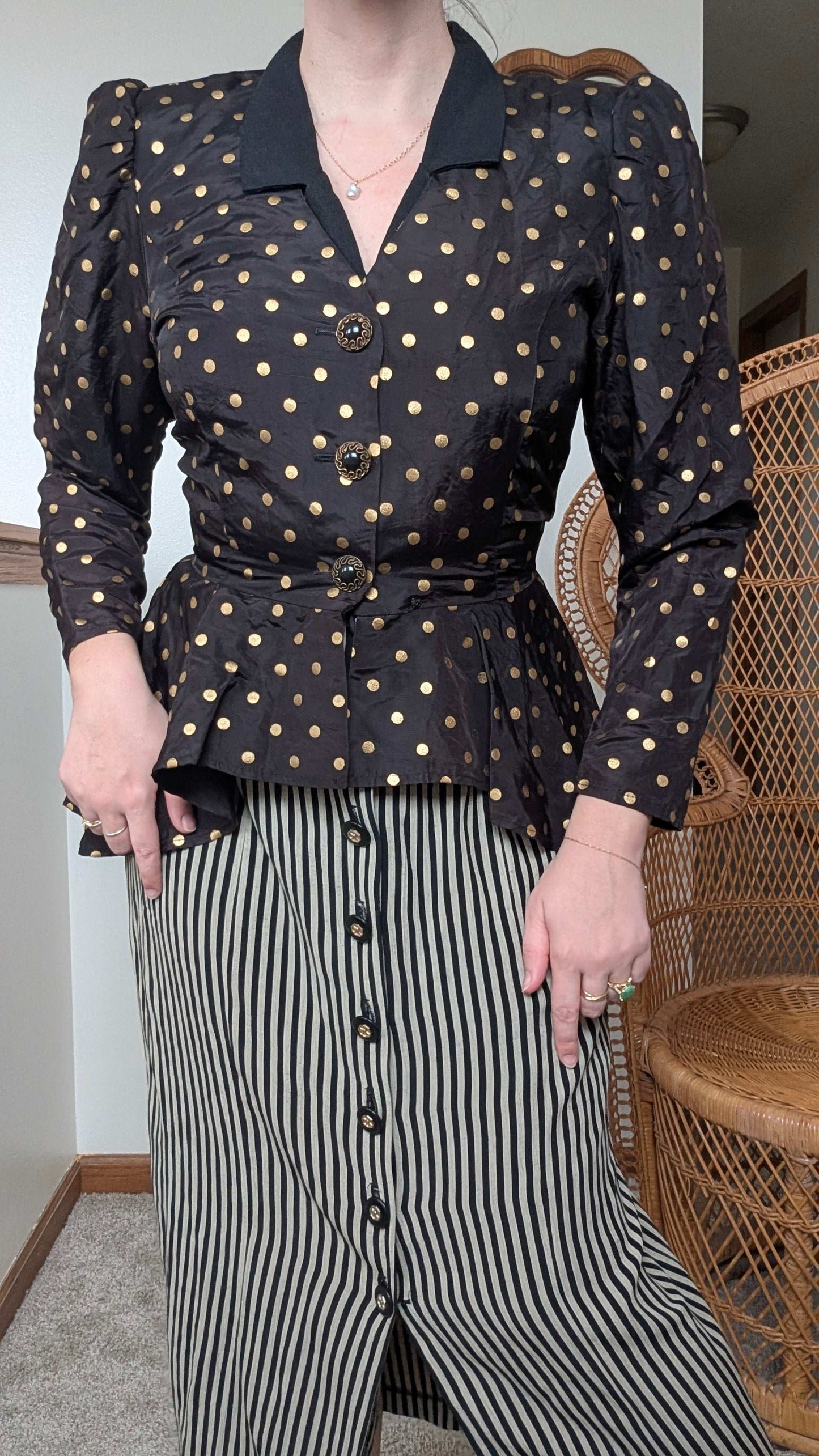 1980s does 40s blazer blazer Rad Bonnie's Vintage