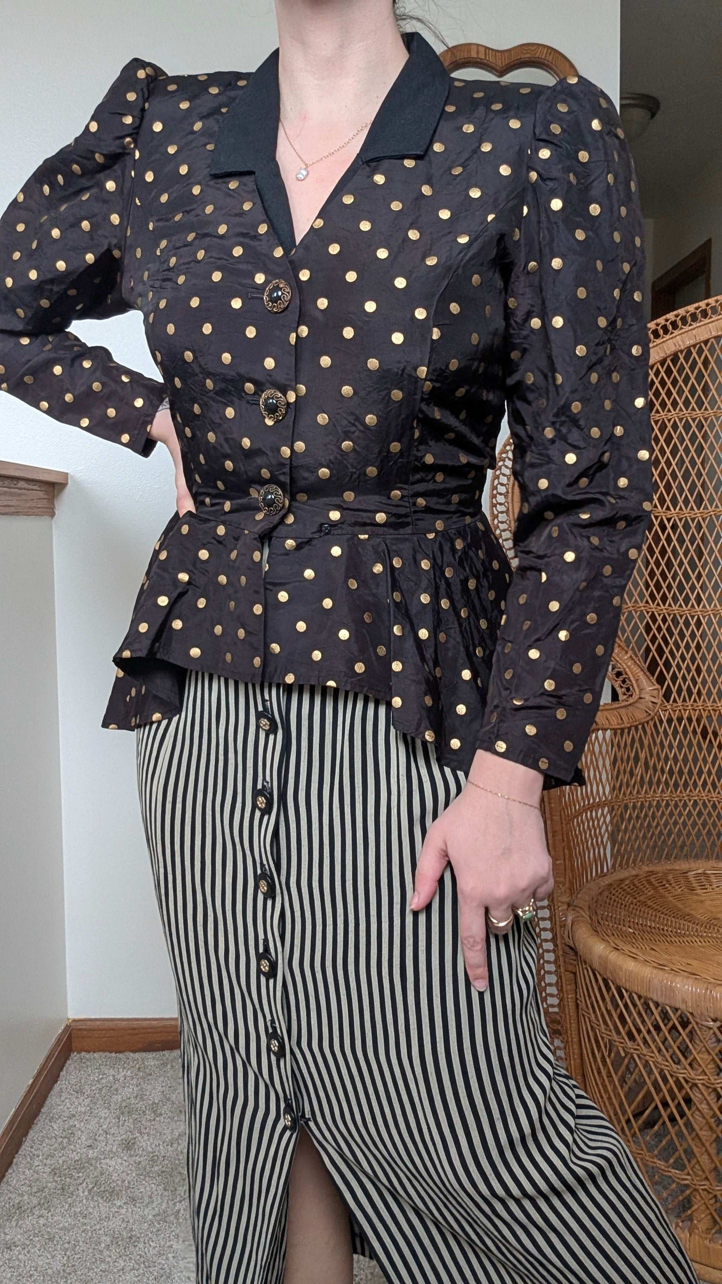 1980s does 40s blazer blazer Rad Bonnie's Vintage