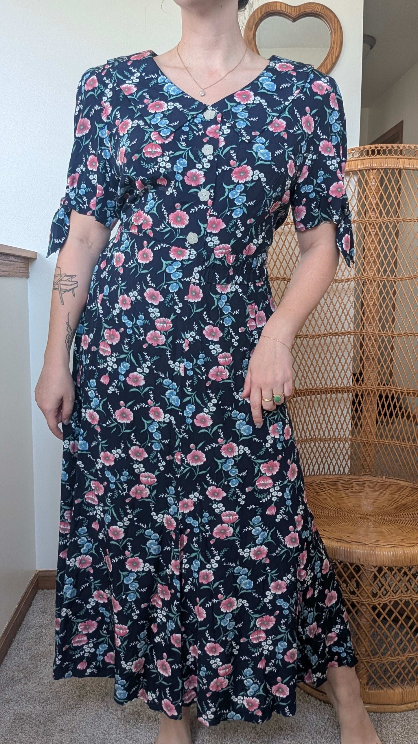 1990s floral set Set Rad Bonnie's Vintage