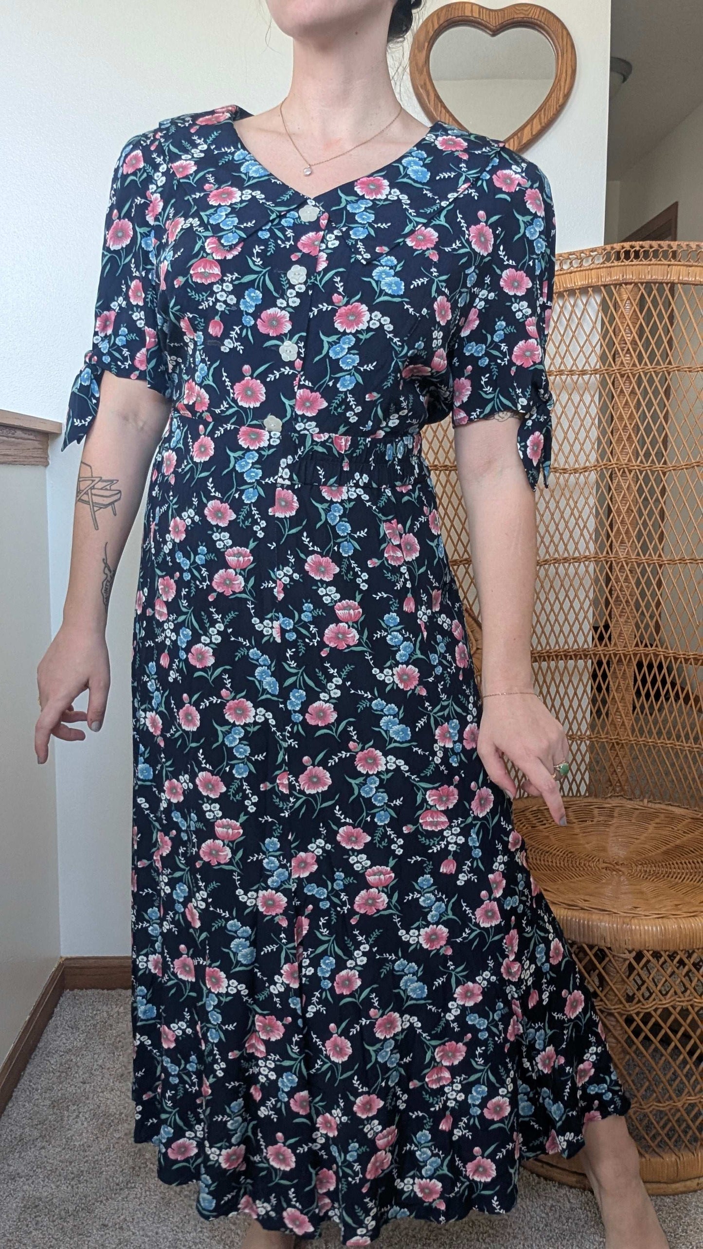 1990s floral set Set Rad Bonnie's Vintage