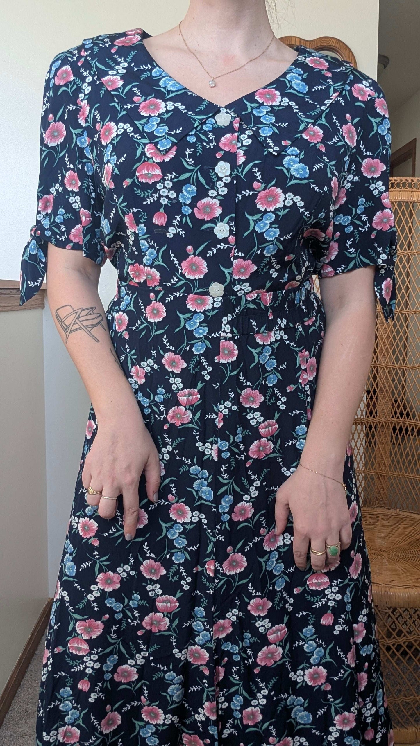1990s floral set Set Rad Bonnie's Vintage