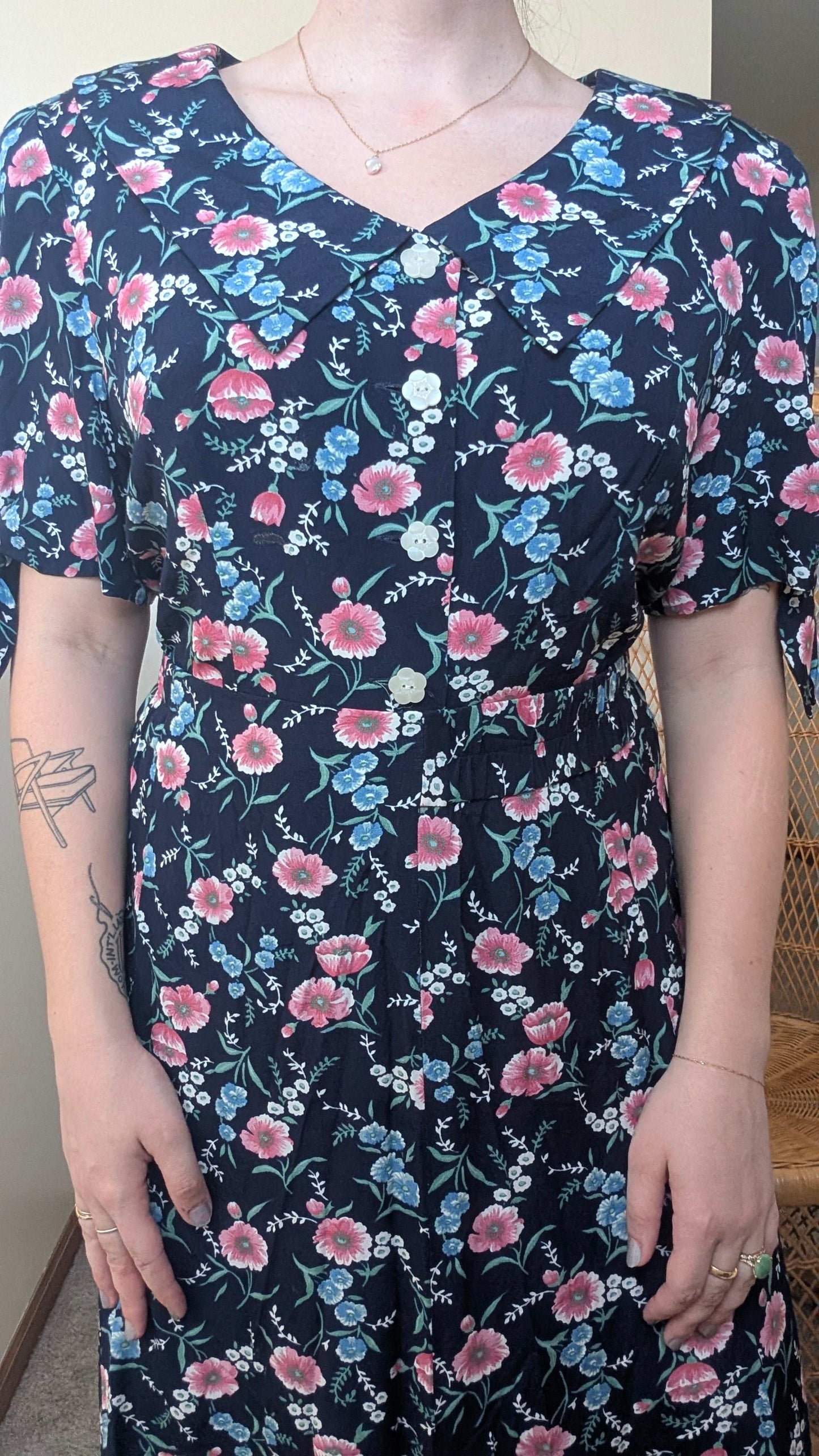 1990s floral set Set Rad Bonnie's Vintage
