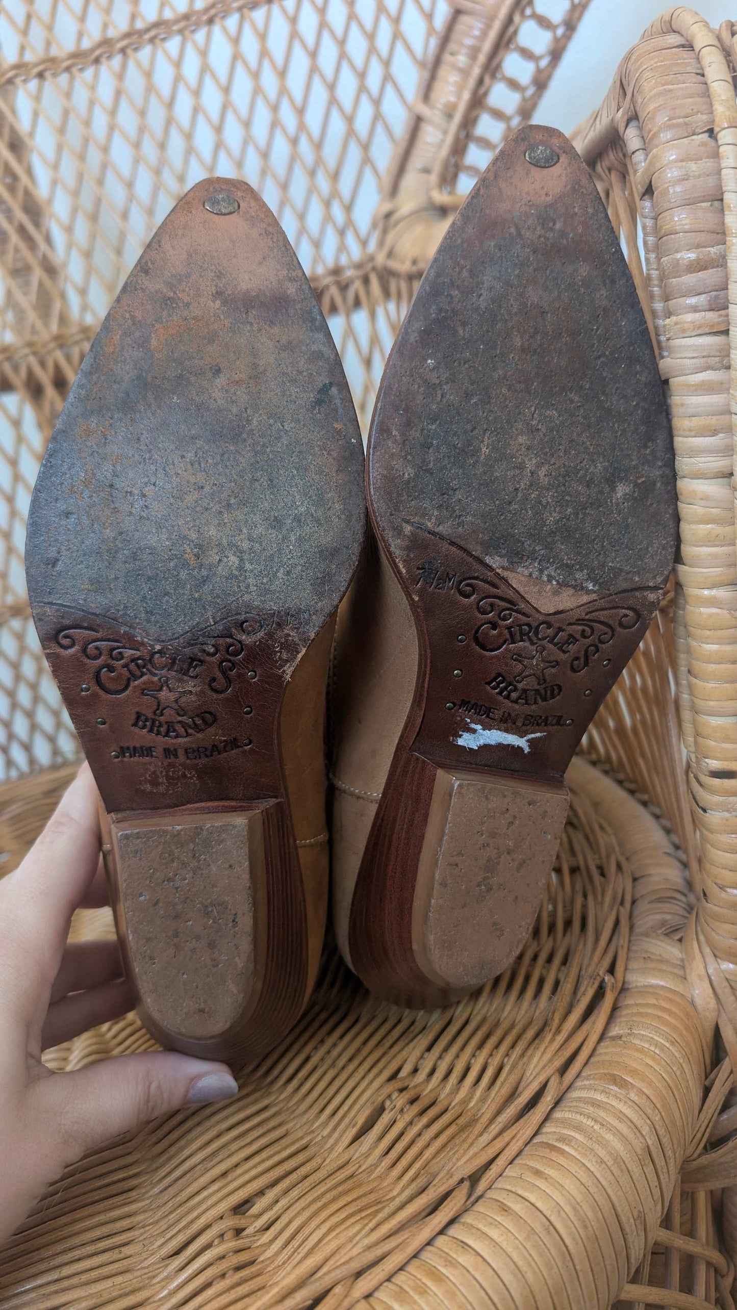 1980s cactus cowboy boots Boots Rad Bonnie's Vintage