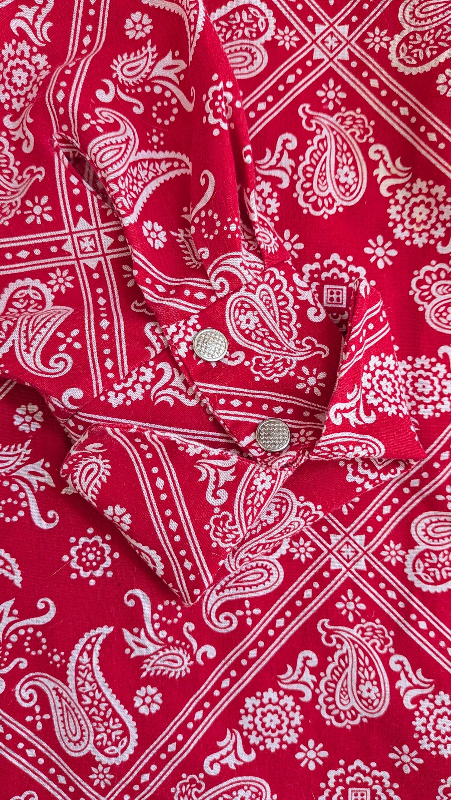 1960s bandana top Top Rad Bonnie's Vintage