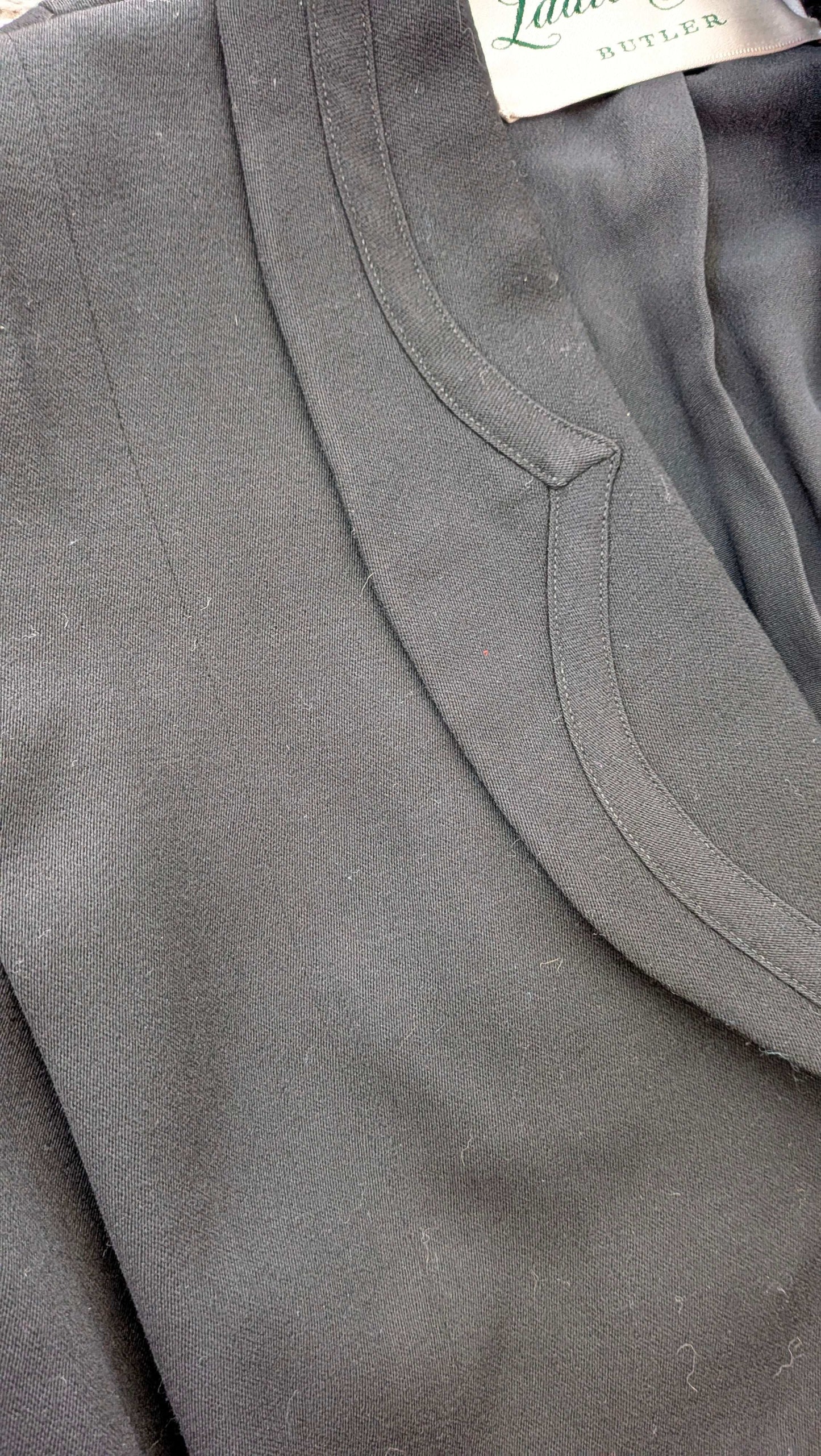 1950s black blazer blazer Rad Bonnie's Vintage