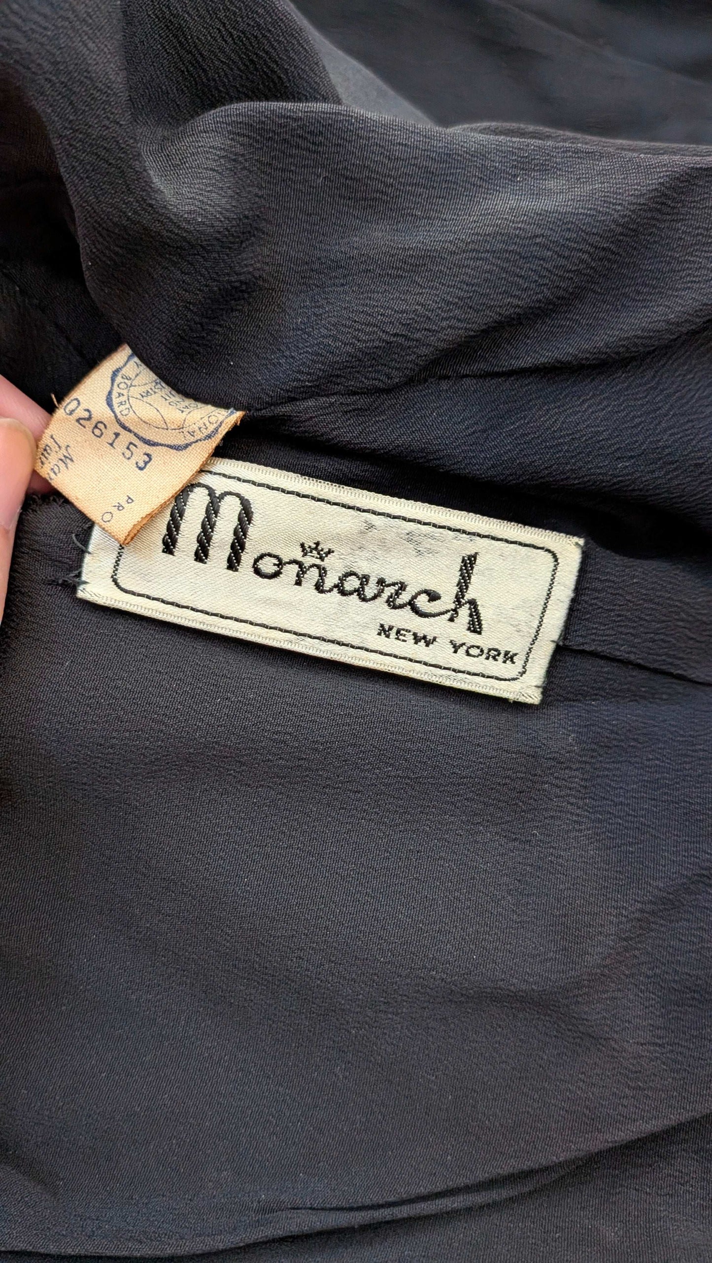 1940s black blazer blazer Rad Bonnie's Vintage