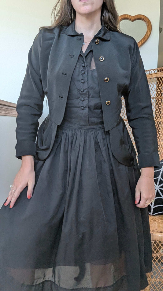 1940s luxury skirt suit Skirt suit Rad Bonnie's Vintage