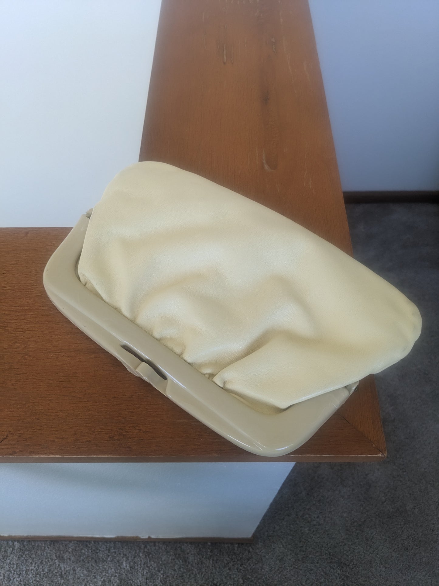 1970s Italian leather clutch Rad Bonnie's Vintage