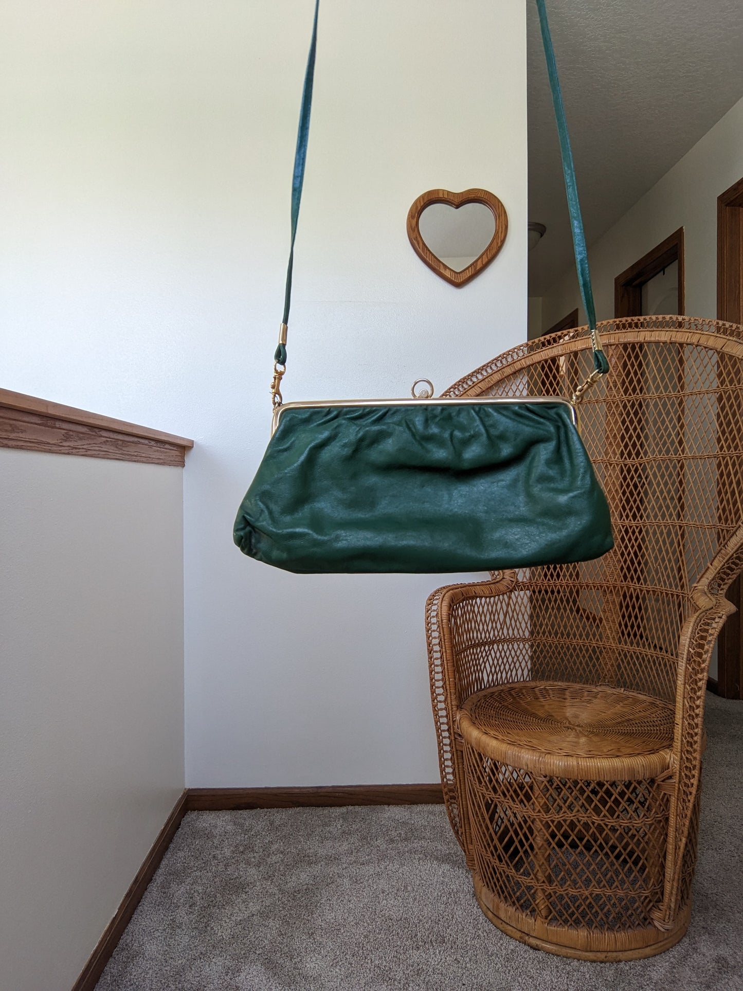 1970s Italian leather purse Rad Bonnie's Vintage