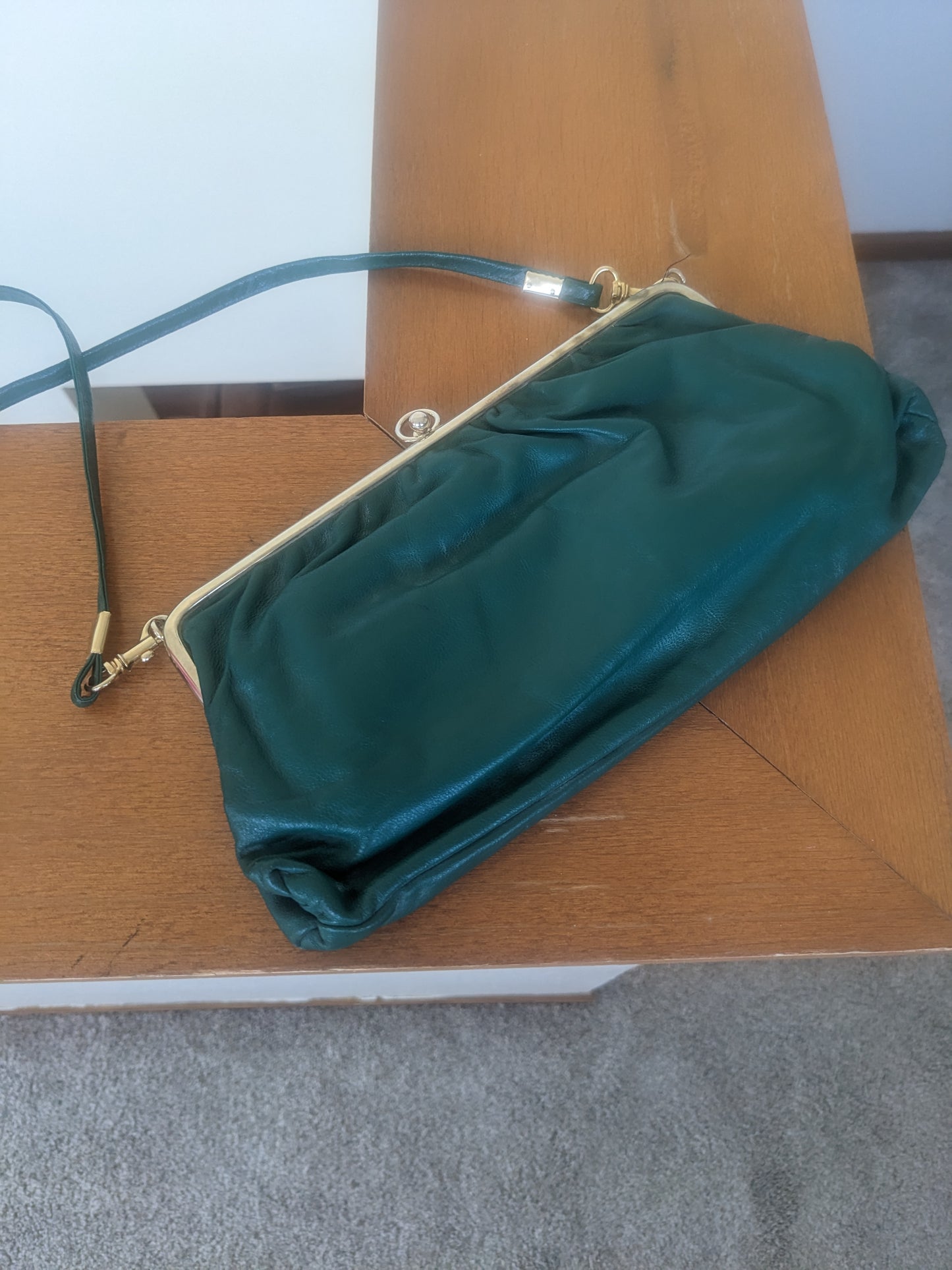 1970s Italian leather purse Rad Bonnie's Vintage