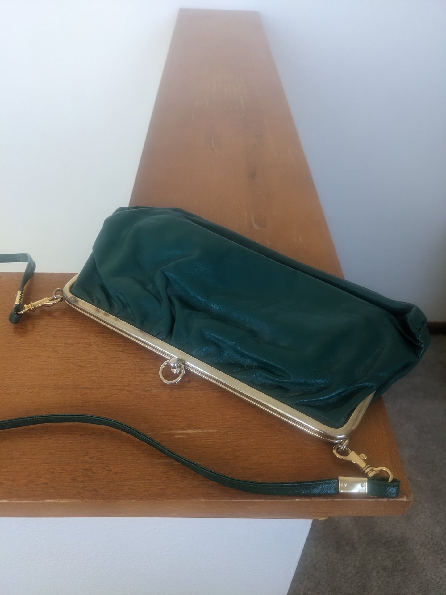 1970s Italian leather purse Rad Bonnie's Vintage