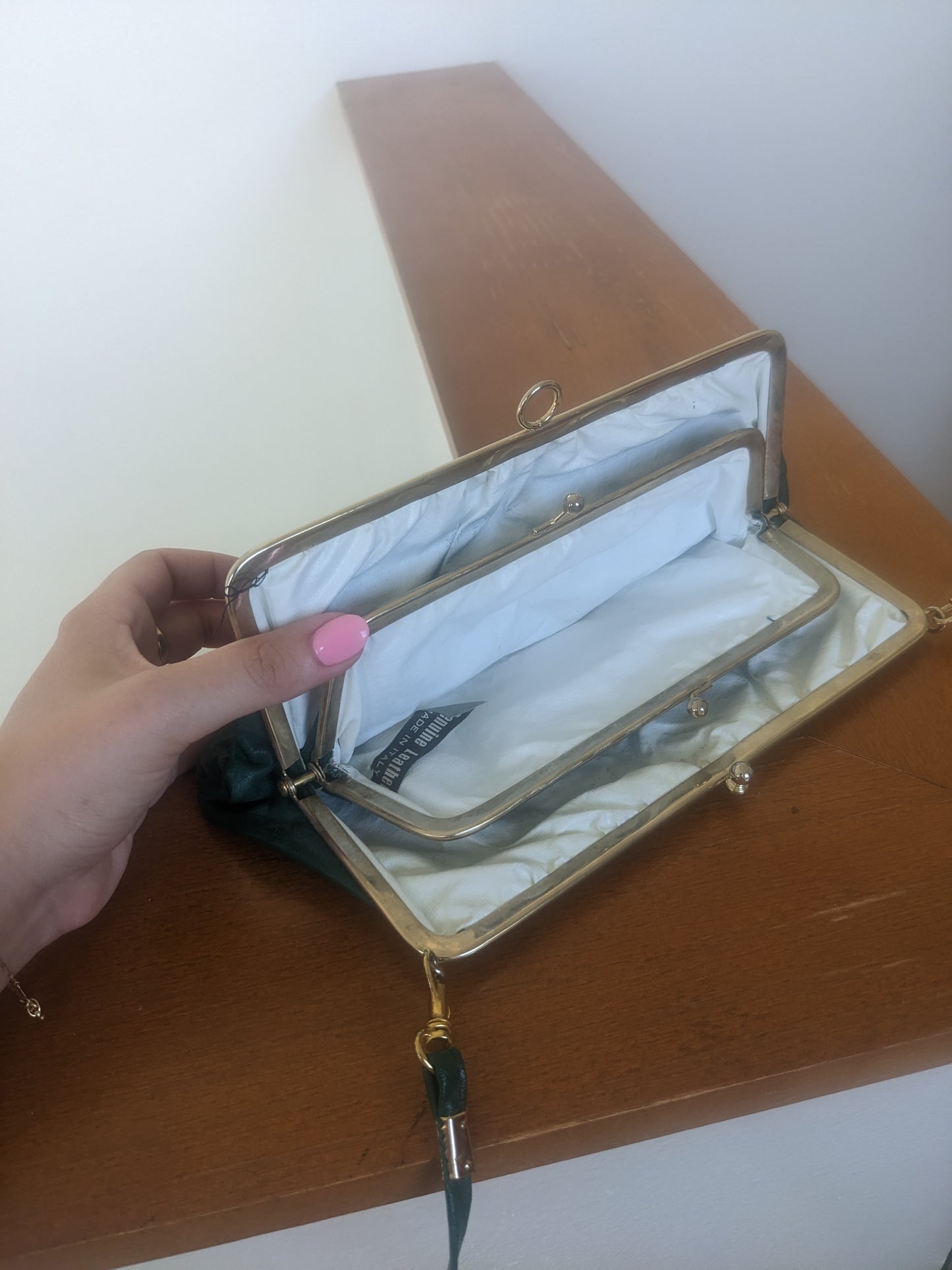 1970s Italian leather purse Rad Bonnie's Vintage