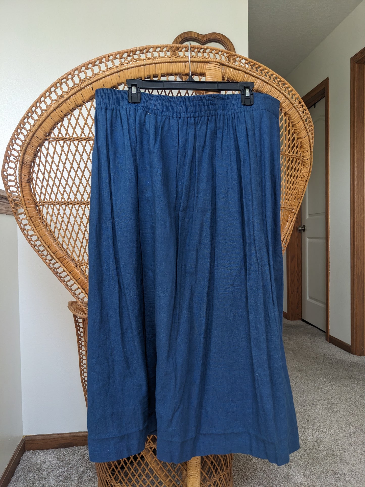 1980s pleated side button skirt Skirt Rad Bonnie's Vintage