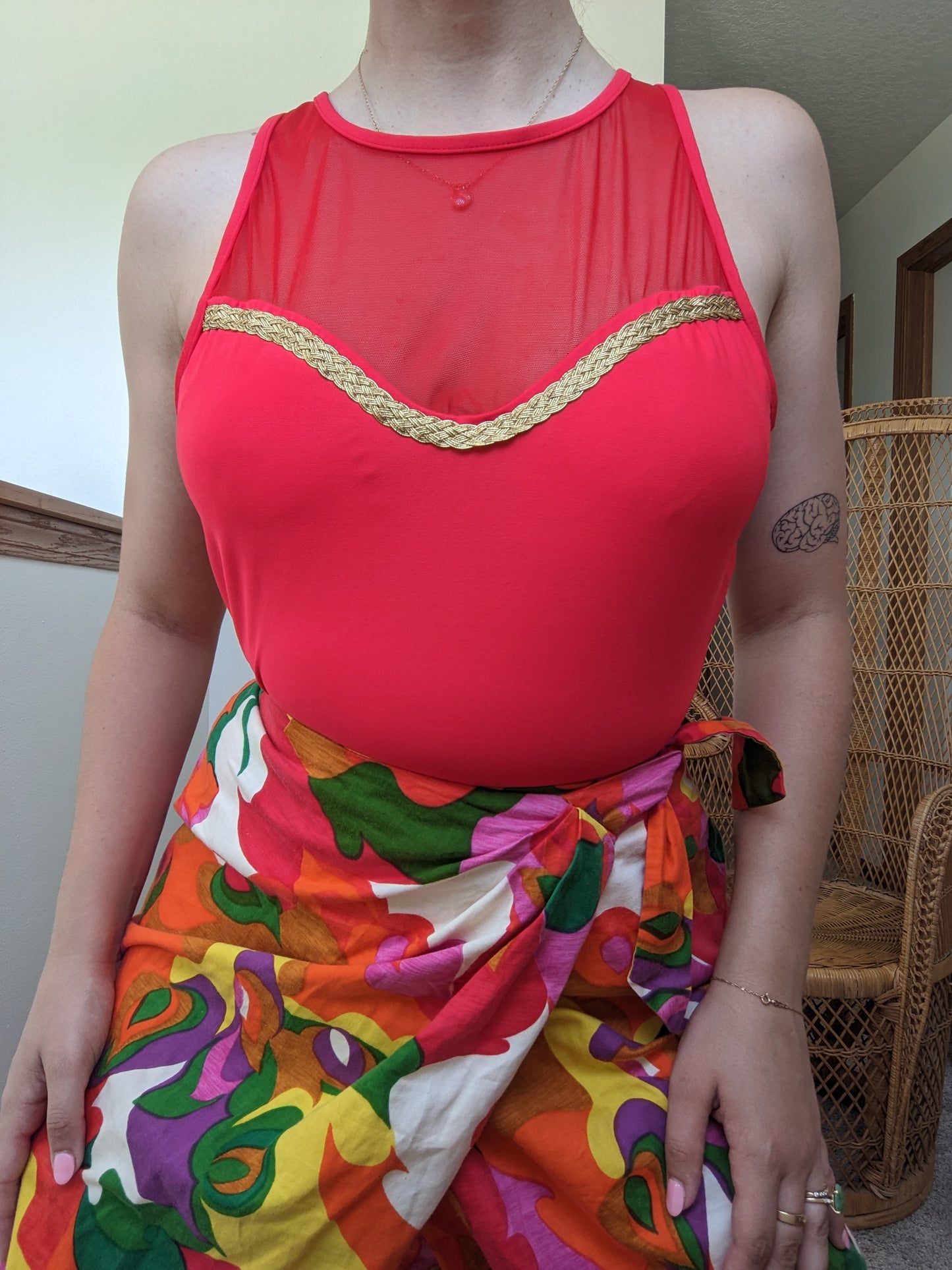 1980s Wonder Woman swimsuit Swim Rad Bonnie's Vintage