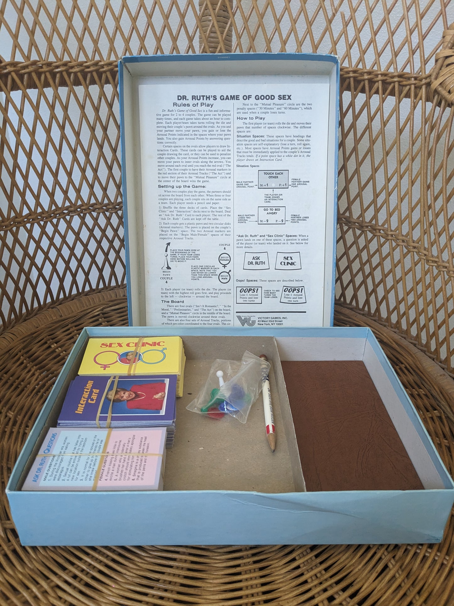 Dr. Ruth's "Game of Good Sex" board game