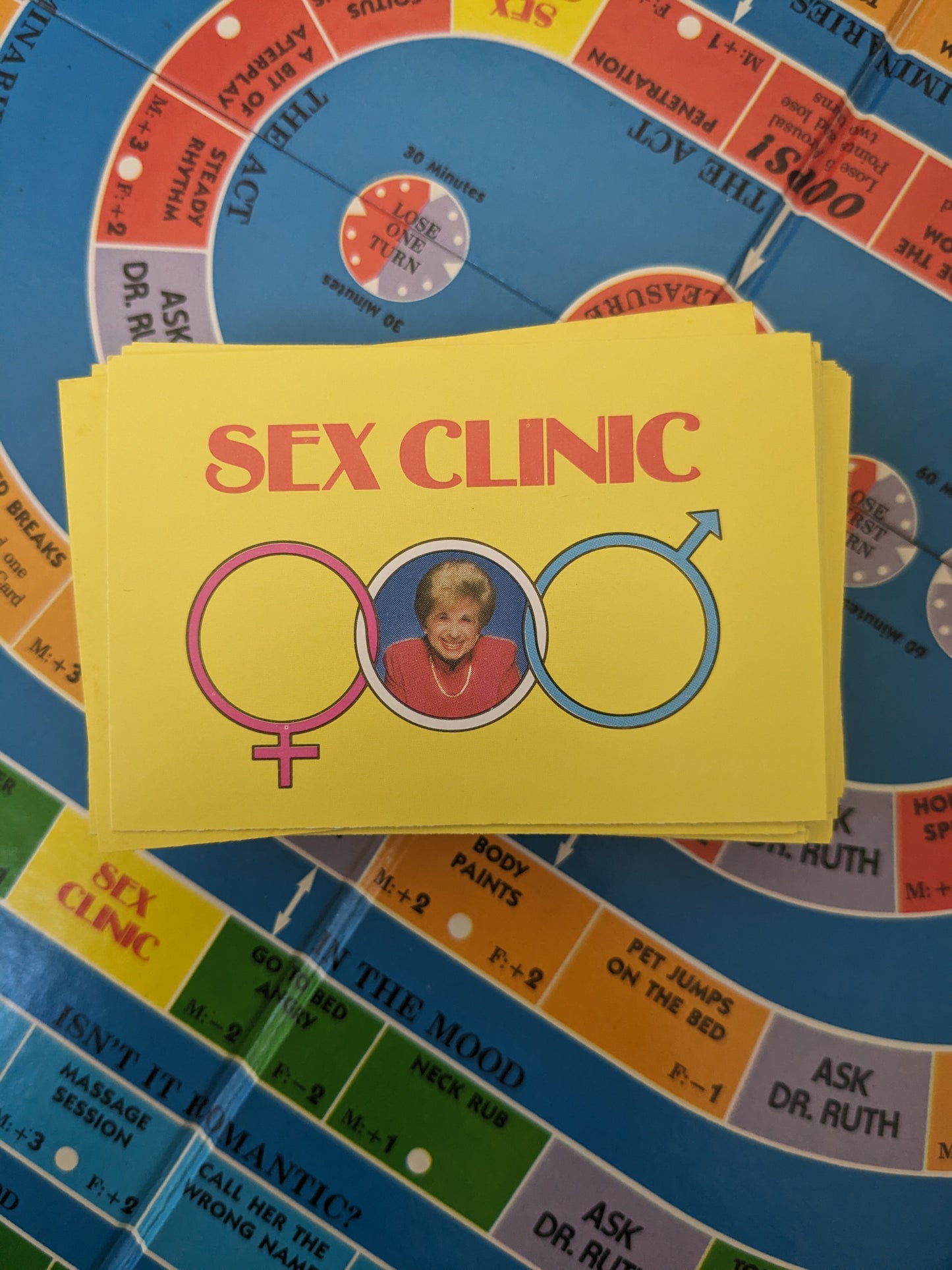 Dr. Ruth's "Game of Good Sex" board game