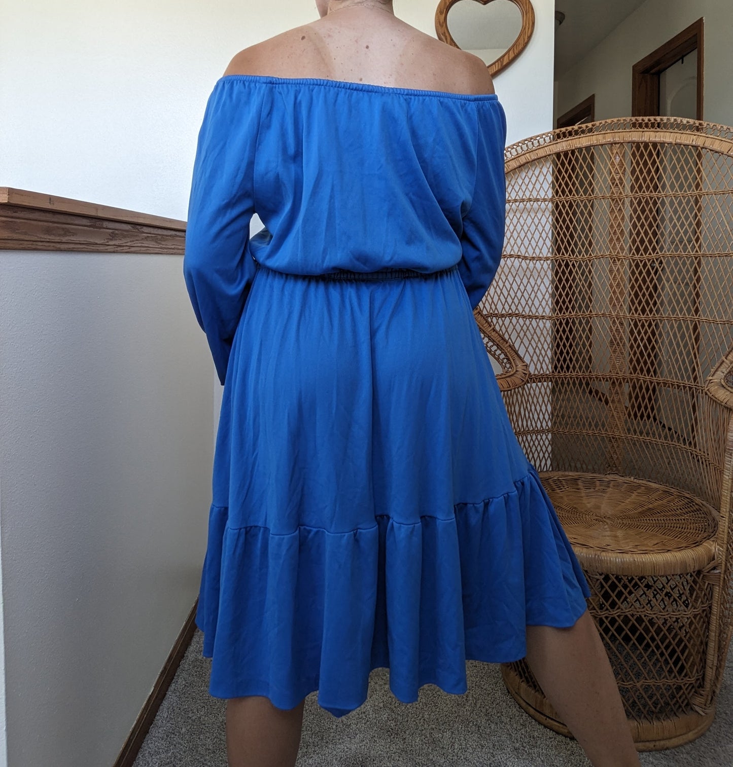 1970s peasant dress Dress Rad Bonnie's Vintage