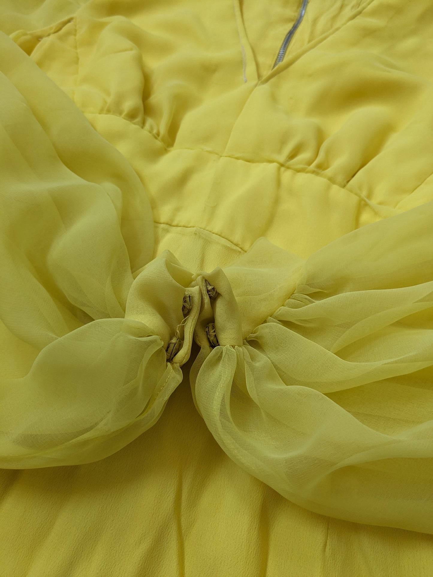 1960s/70s canary yellow dress Dress Rad Bonnie's Vintage