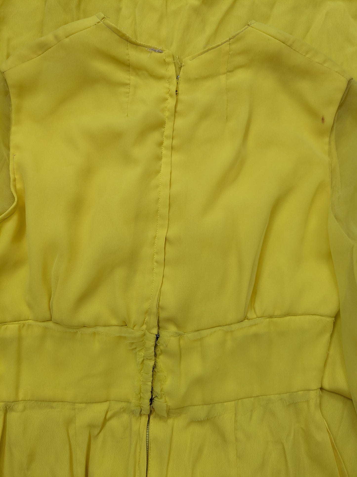 1960s/70s canary yellow dress Dress Rad Bonnie's Vintage