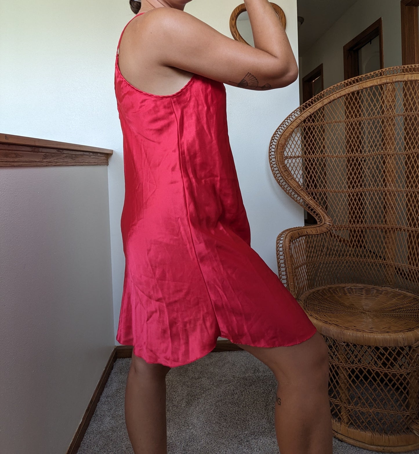 1980s red slip Slip Rad Bonnie's Vintage