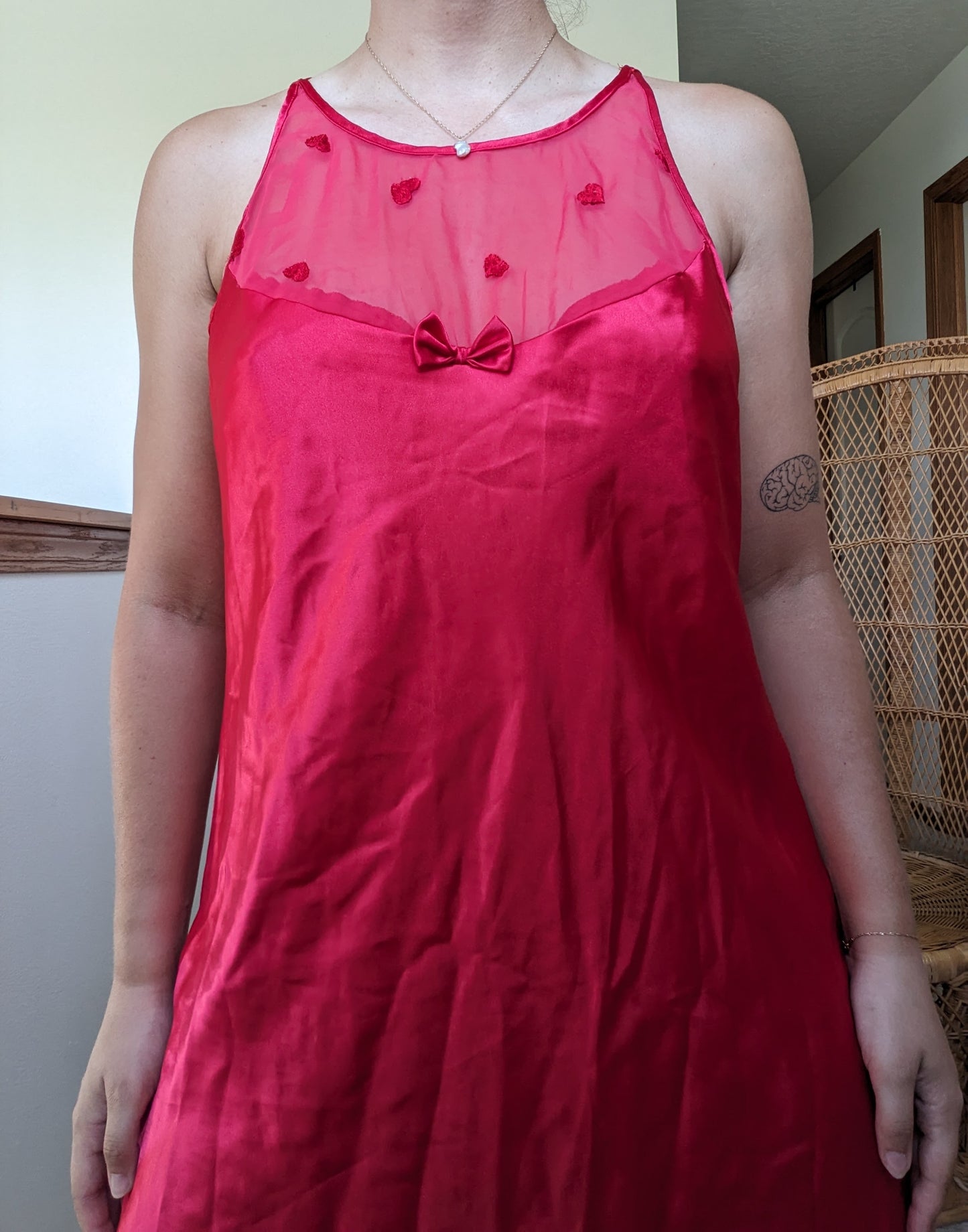 1980s red slip Slip Rad Bonnie's Vintage