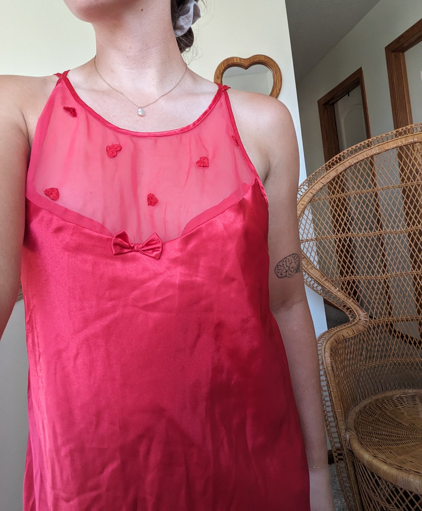 1980s red slip Slip Rad Bonnie's Vintage