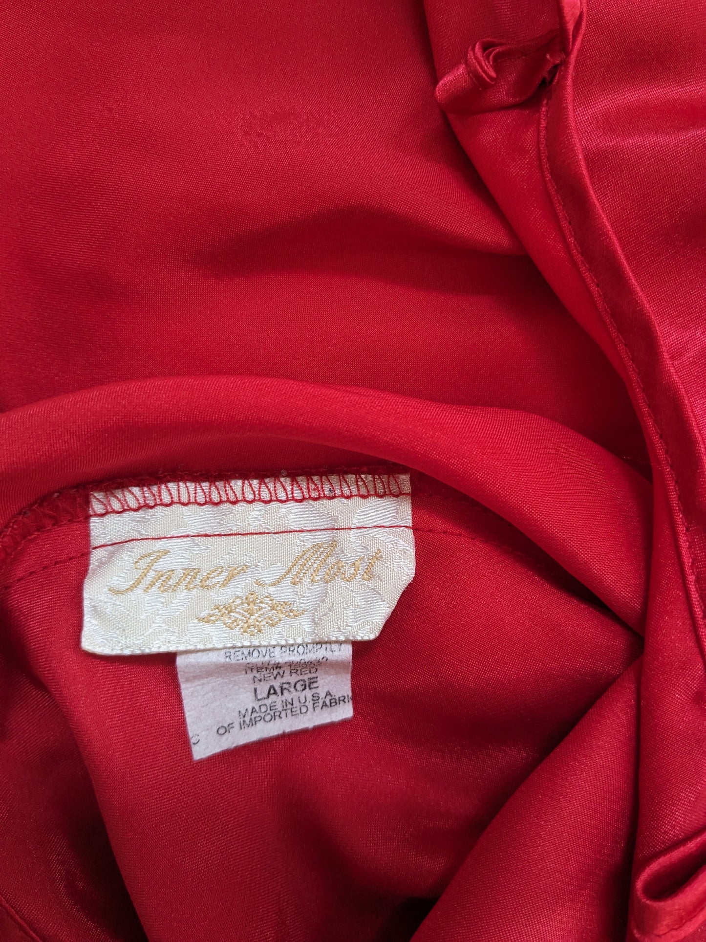 1980s red slip Slip Rad Bonnie's Vintage
