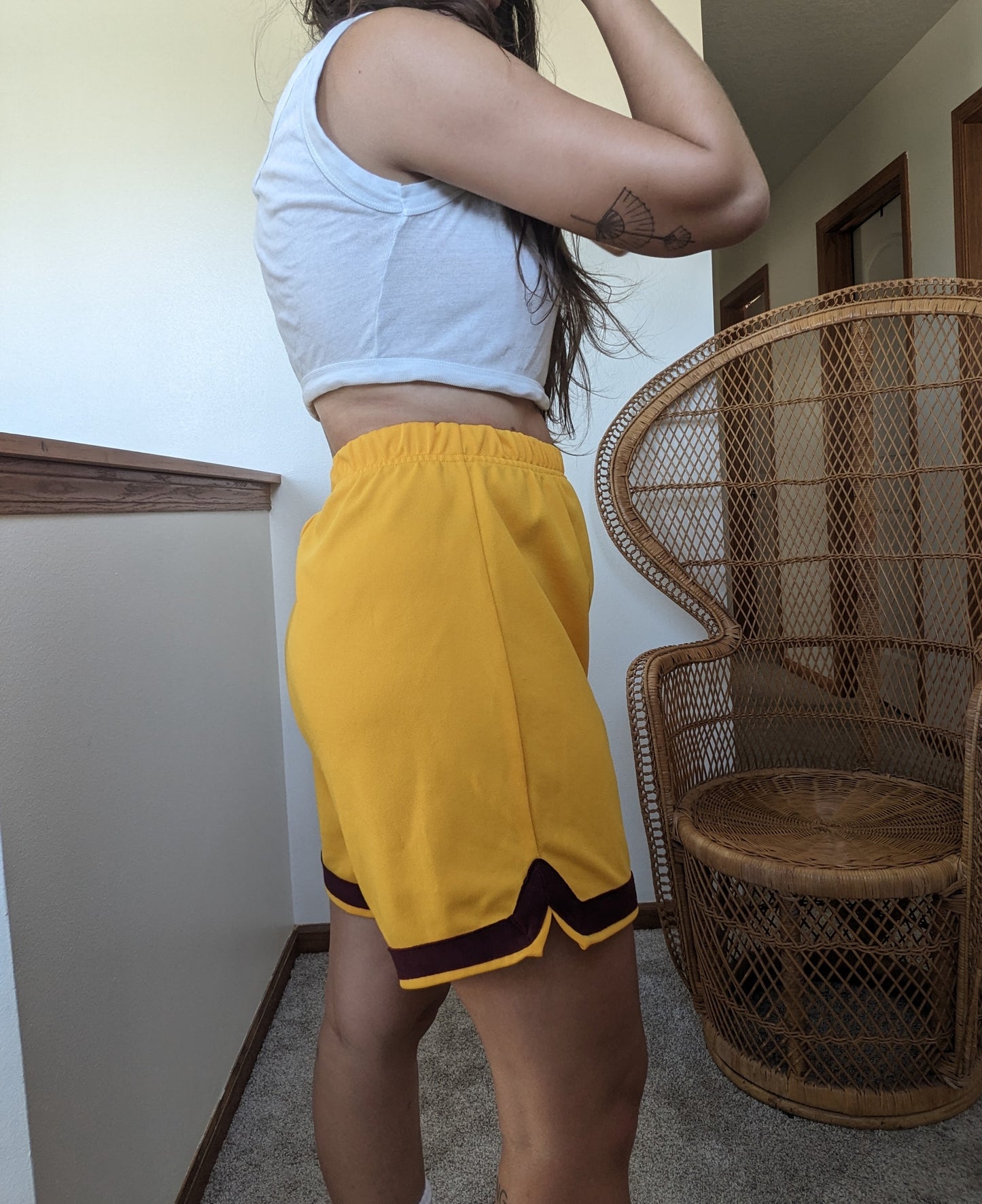 1970s varsity shorts Shorts Rad Bonnie's Vintage