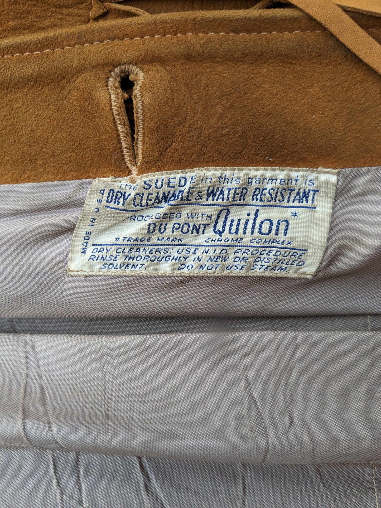 1960s fringe leather jacket Jacket Rad Bonnie's Vintage