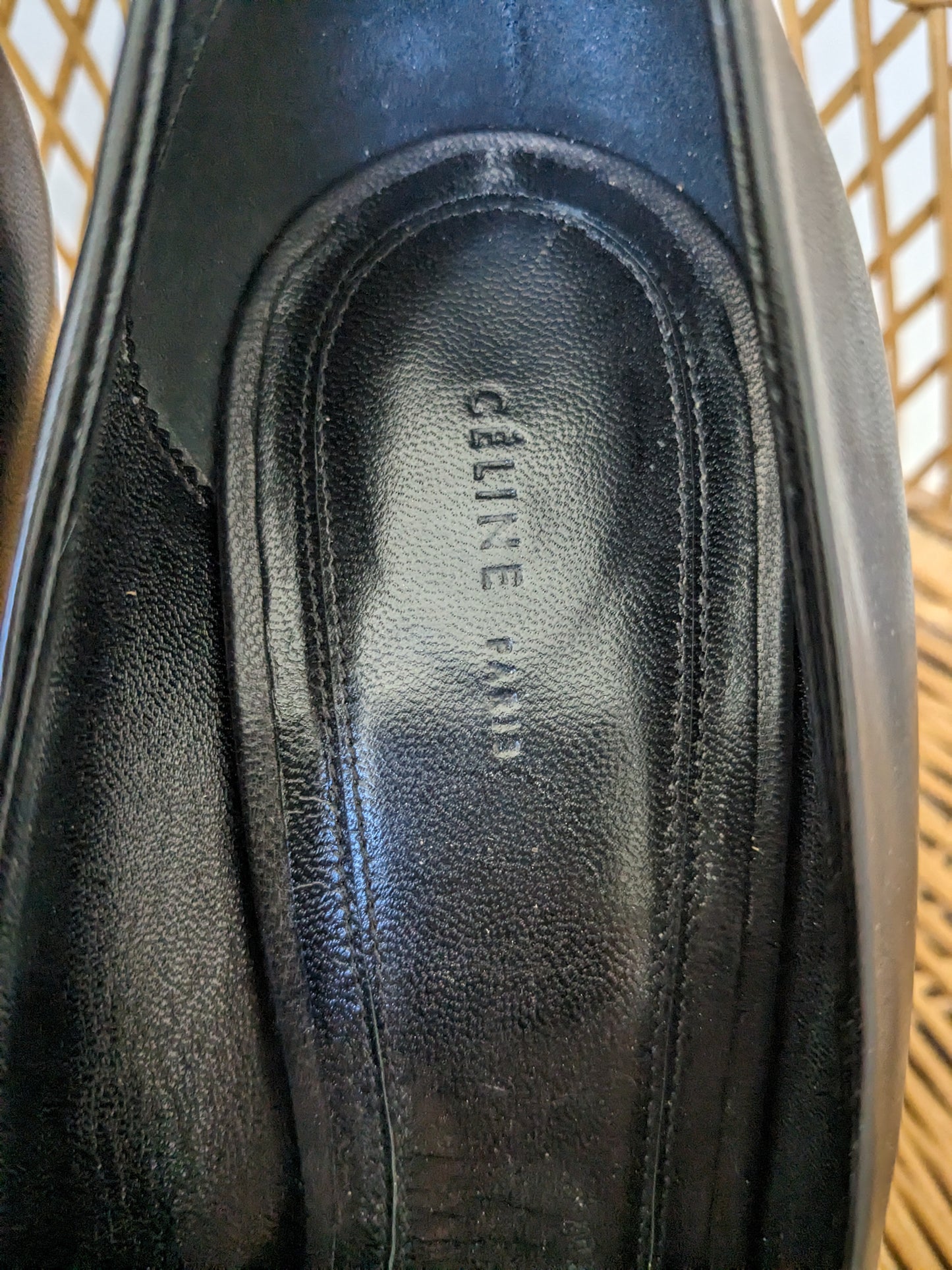 Celine pointed toe black pumps Shoes Rad Bonnie's Vintage