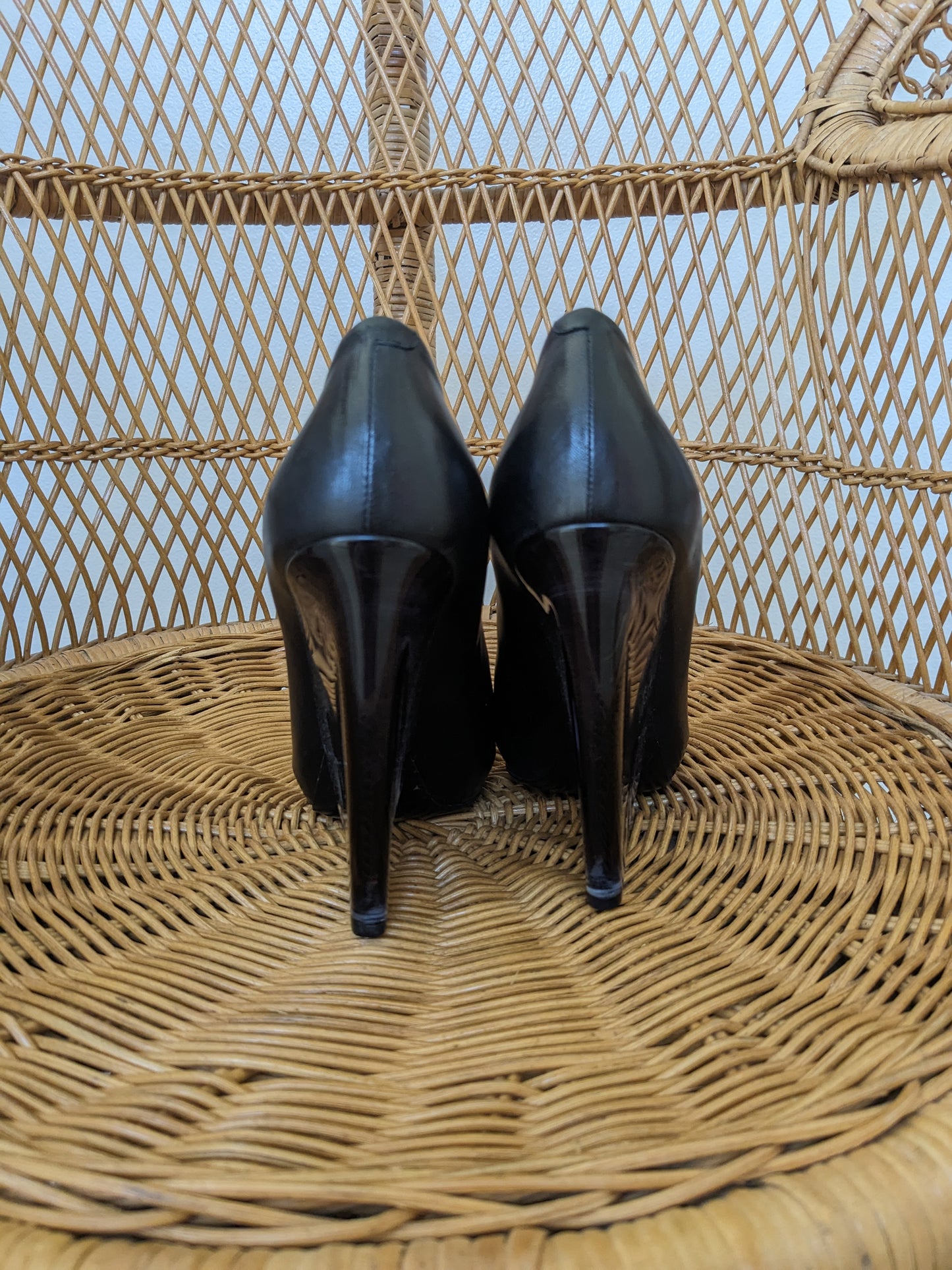Celine pointed toe black pumps Shoes Rad Bonnie's Vintage
