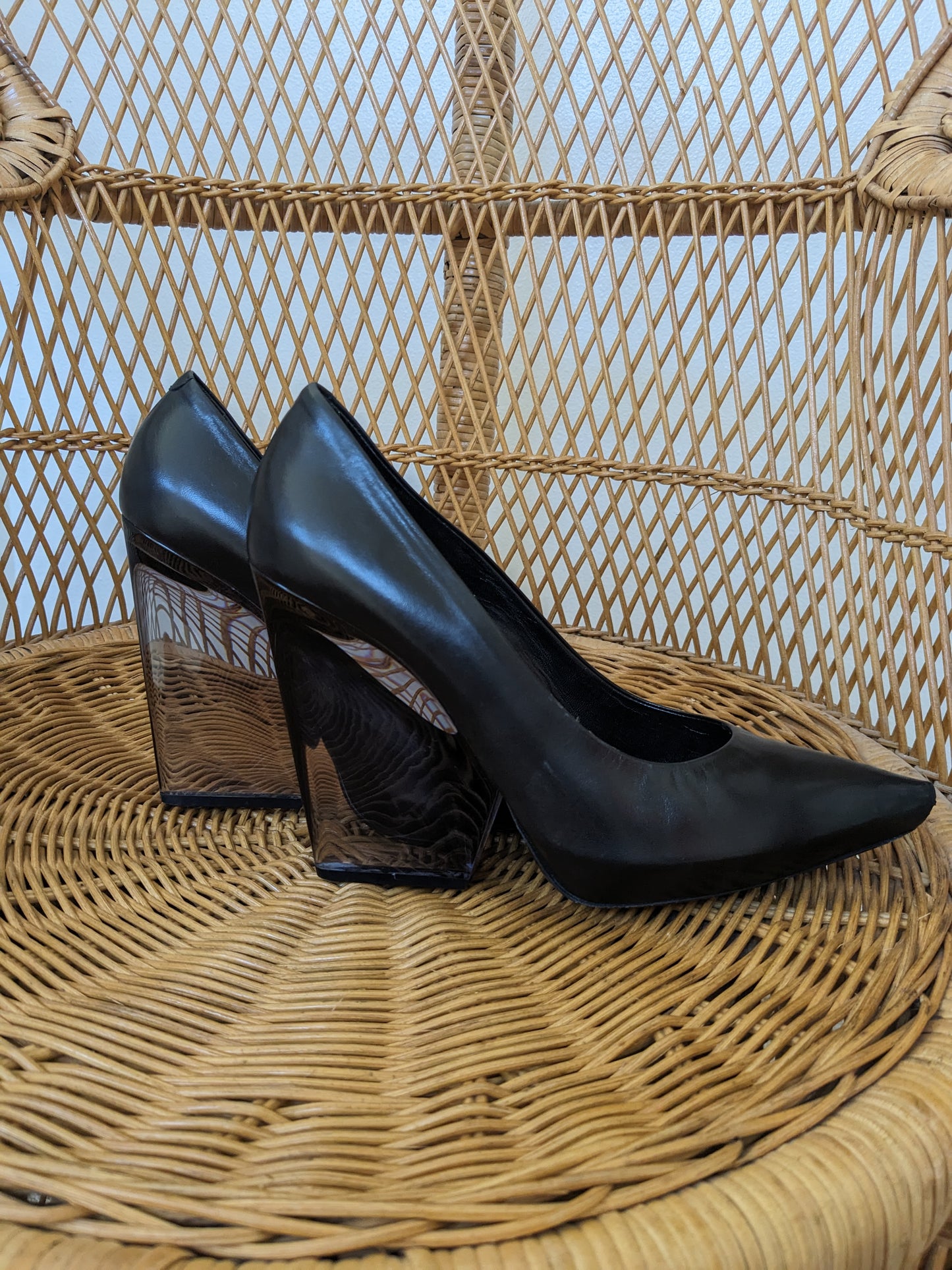 Celine pointed toe black pumps Shoes Rad Bonnie's Vintage