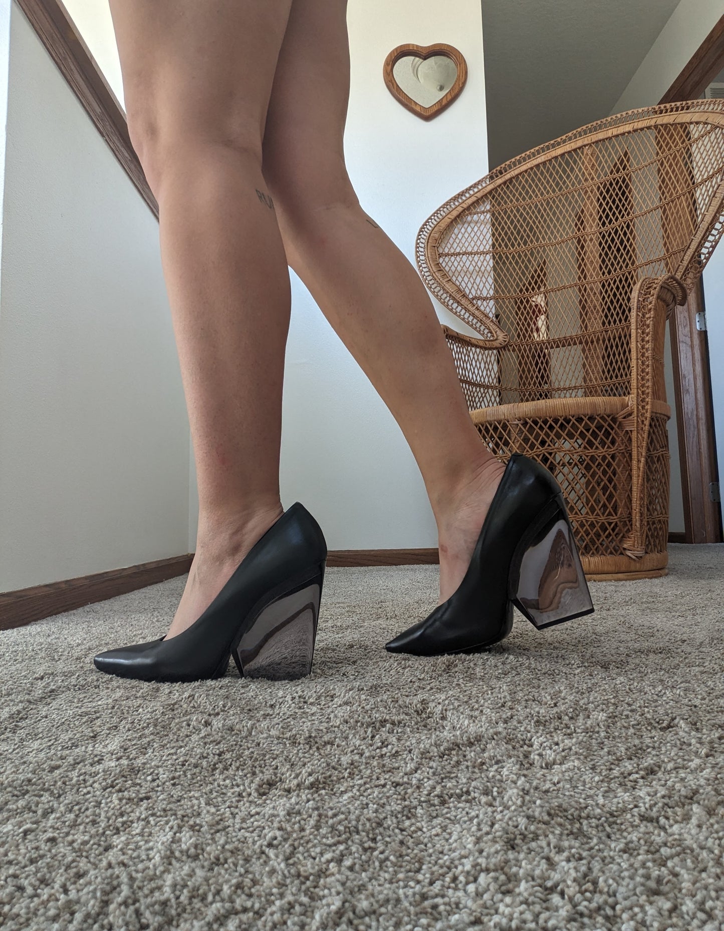 Celine pointed toe black pumps Shoes Rad Bonnie's Vintage