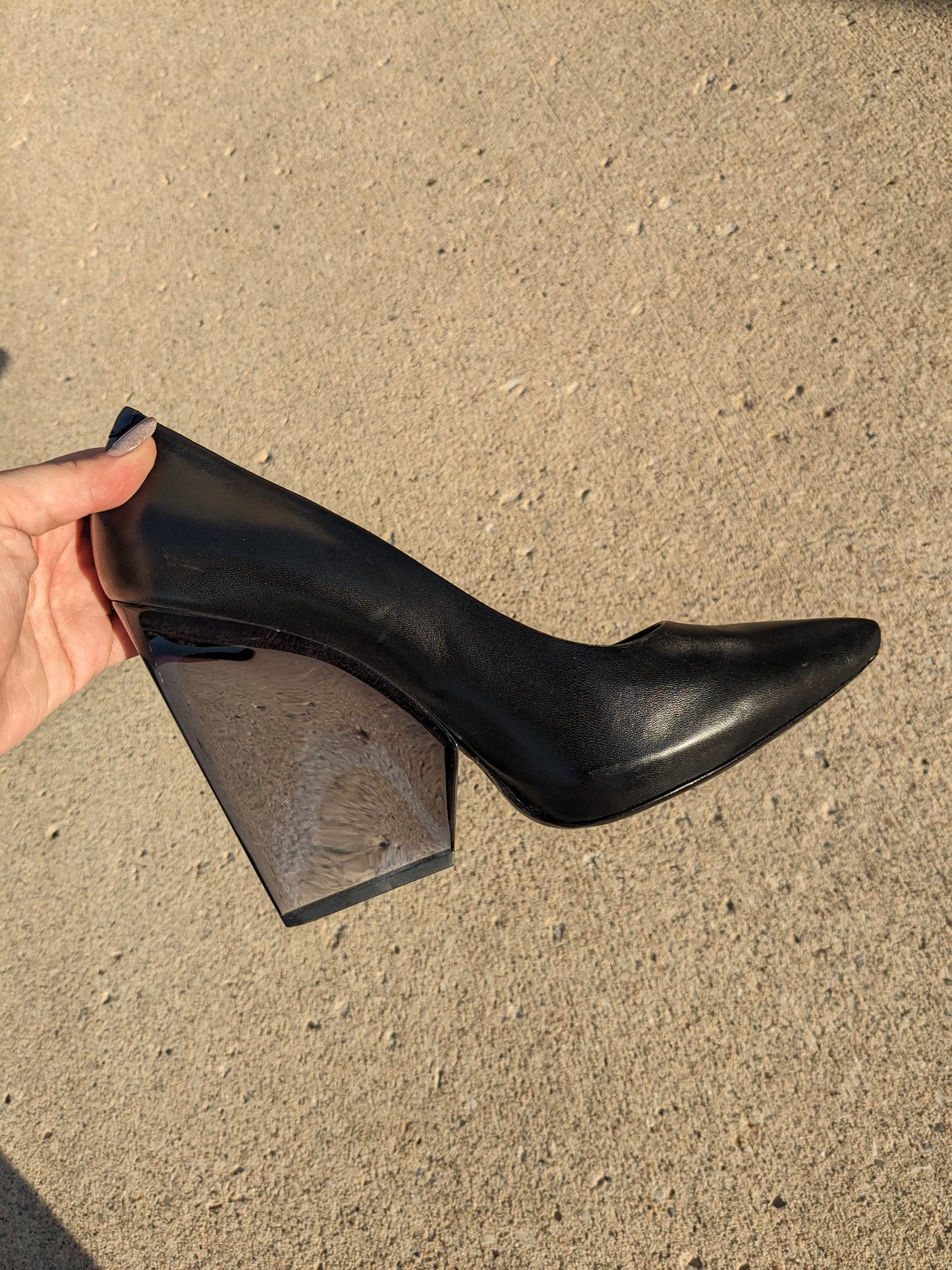 Celine pointed toe black pumps Shoes Rad Bonnie's Vintage