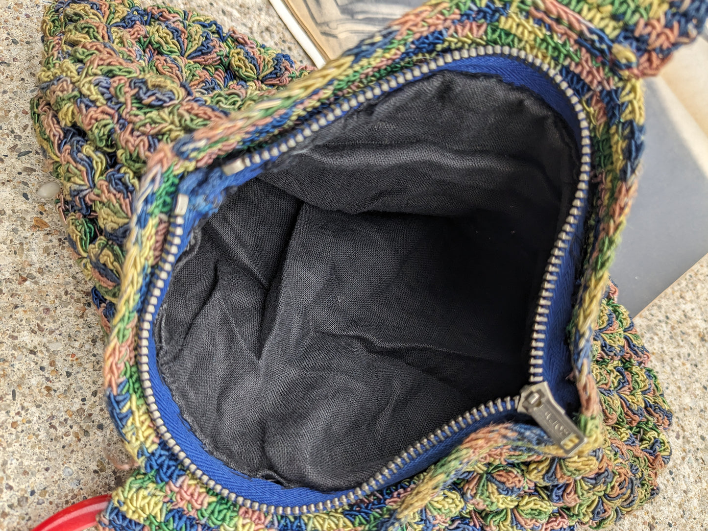 1930s colorful purse Purse Rad Bonnie's Vintage