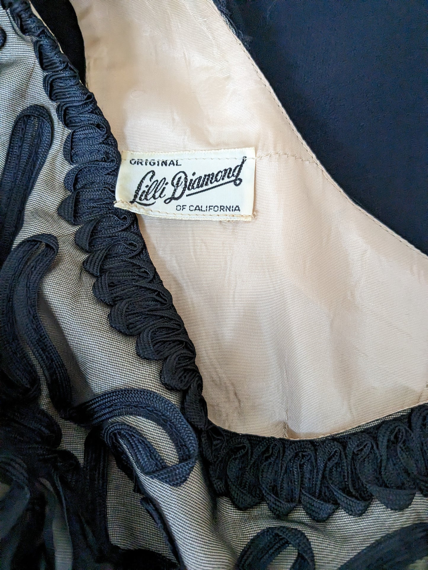 1950s Lilli Diamond cocktail dress Dress Rad Bonnie's Vintage