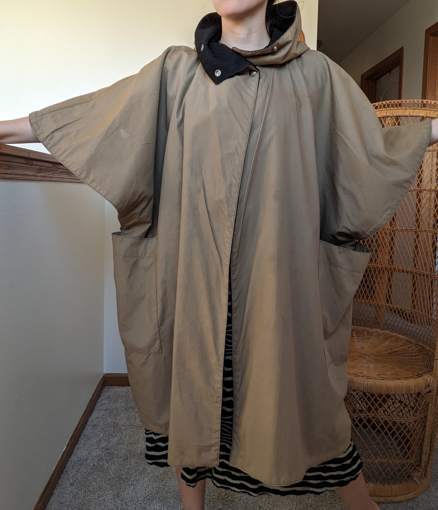 1990s avant-garde cape Cape Rad Bonnie's Vintage