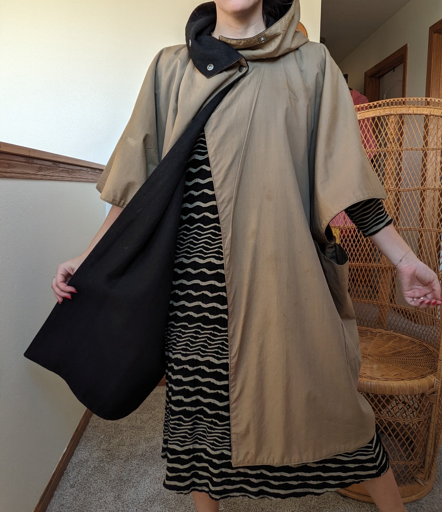 1990s avant-garde cape Cape Rad Bonnie's Vintage