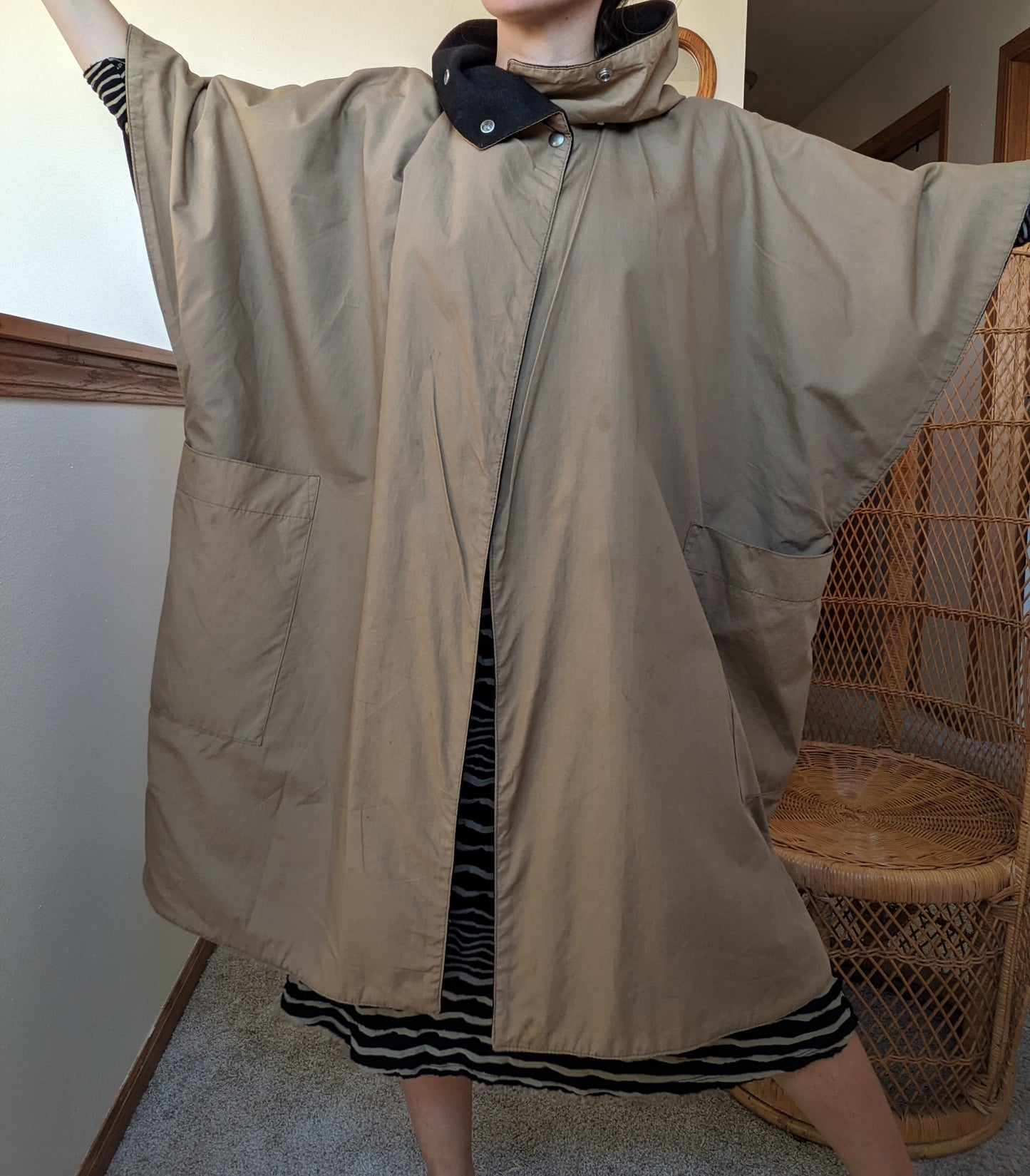 1990s avant-garde cape Cape Rad Bonnie's Vintage