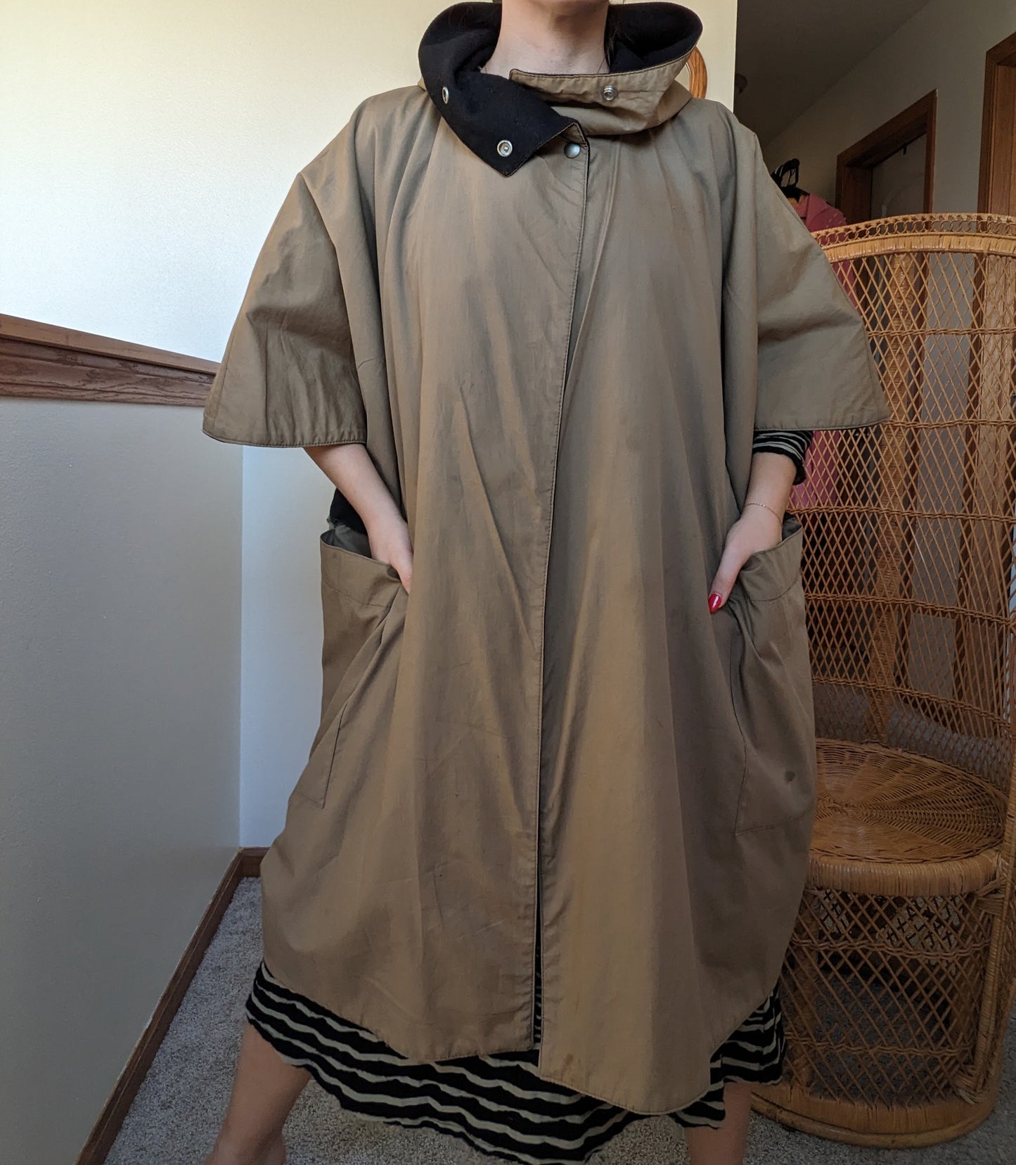 1990s avant-garde cape Cape Rad Bonnie's Vintage