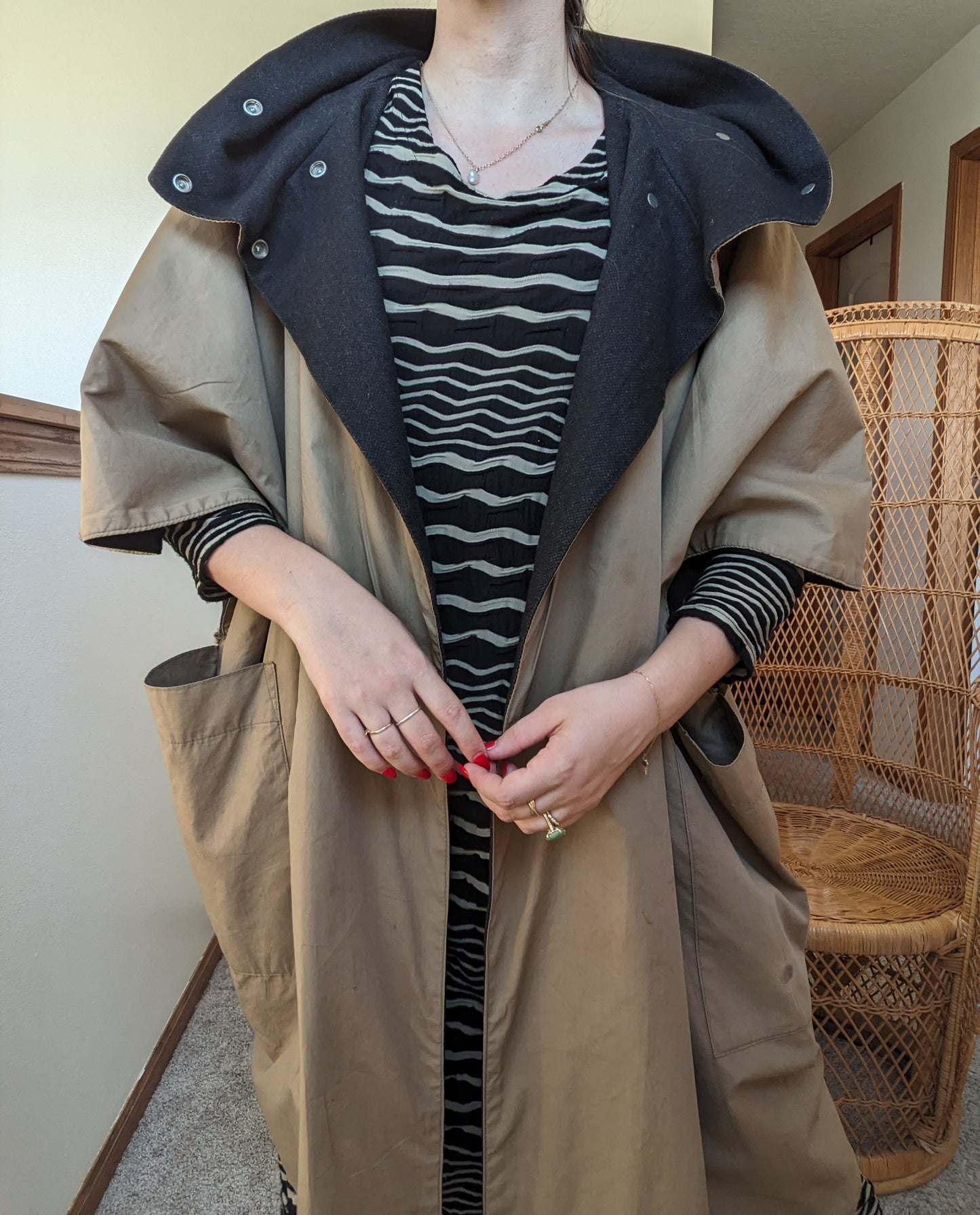 1990s avant-garde cape Cape Rad Bonnie's Vintage