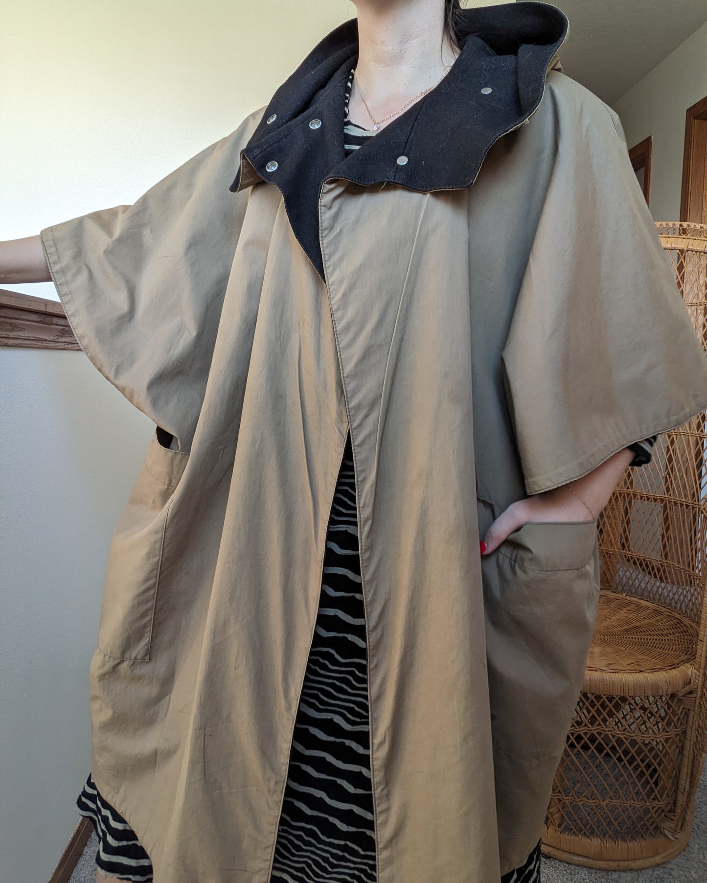 1990s avant-garde cape Cape Rad Bonnie's Vintage