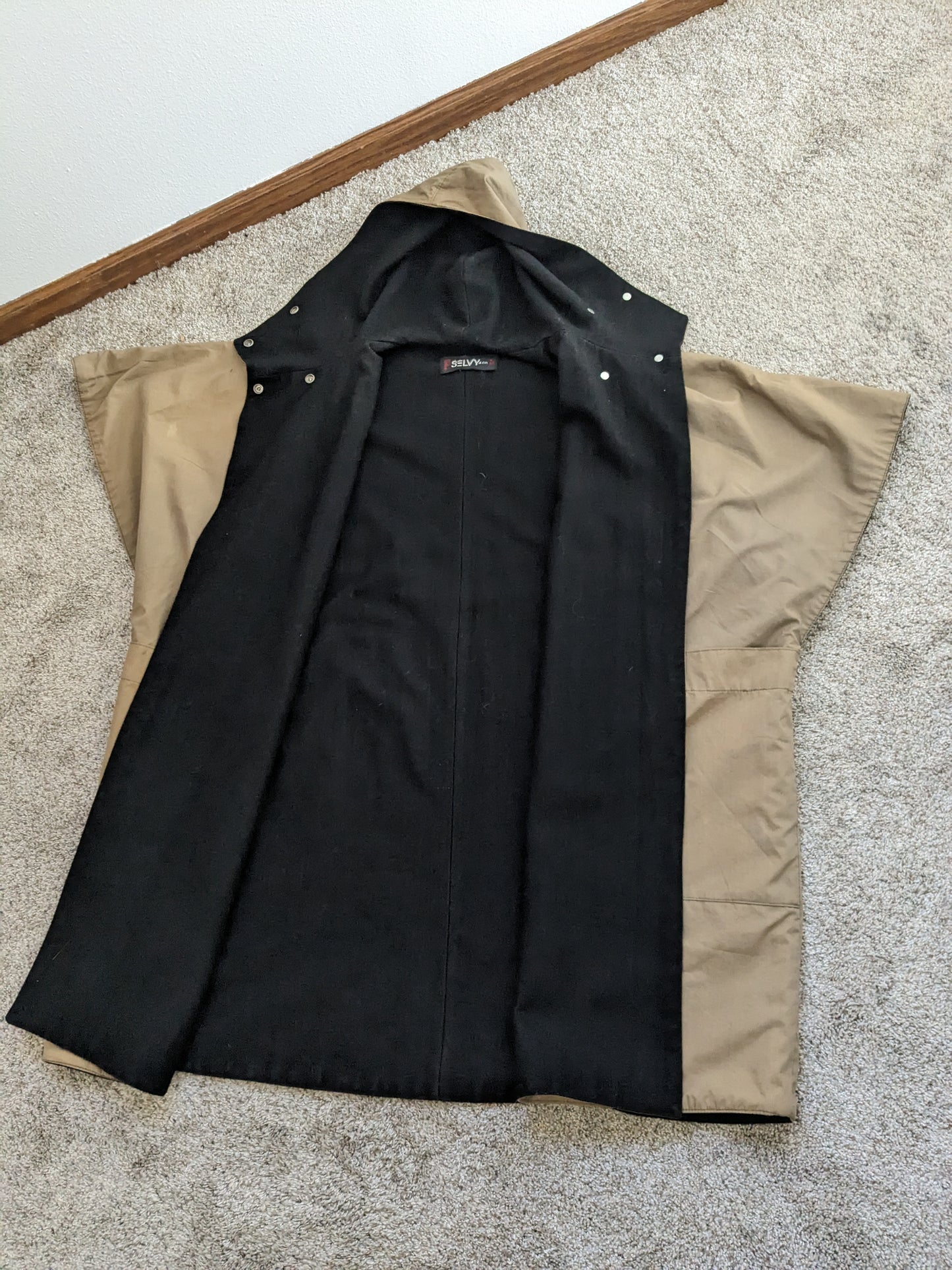 1990s avant-garde cape Cape Rad Bonnie's Vintage